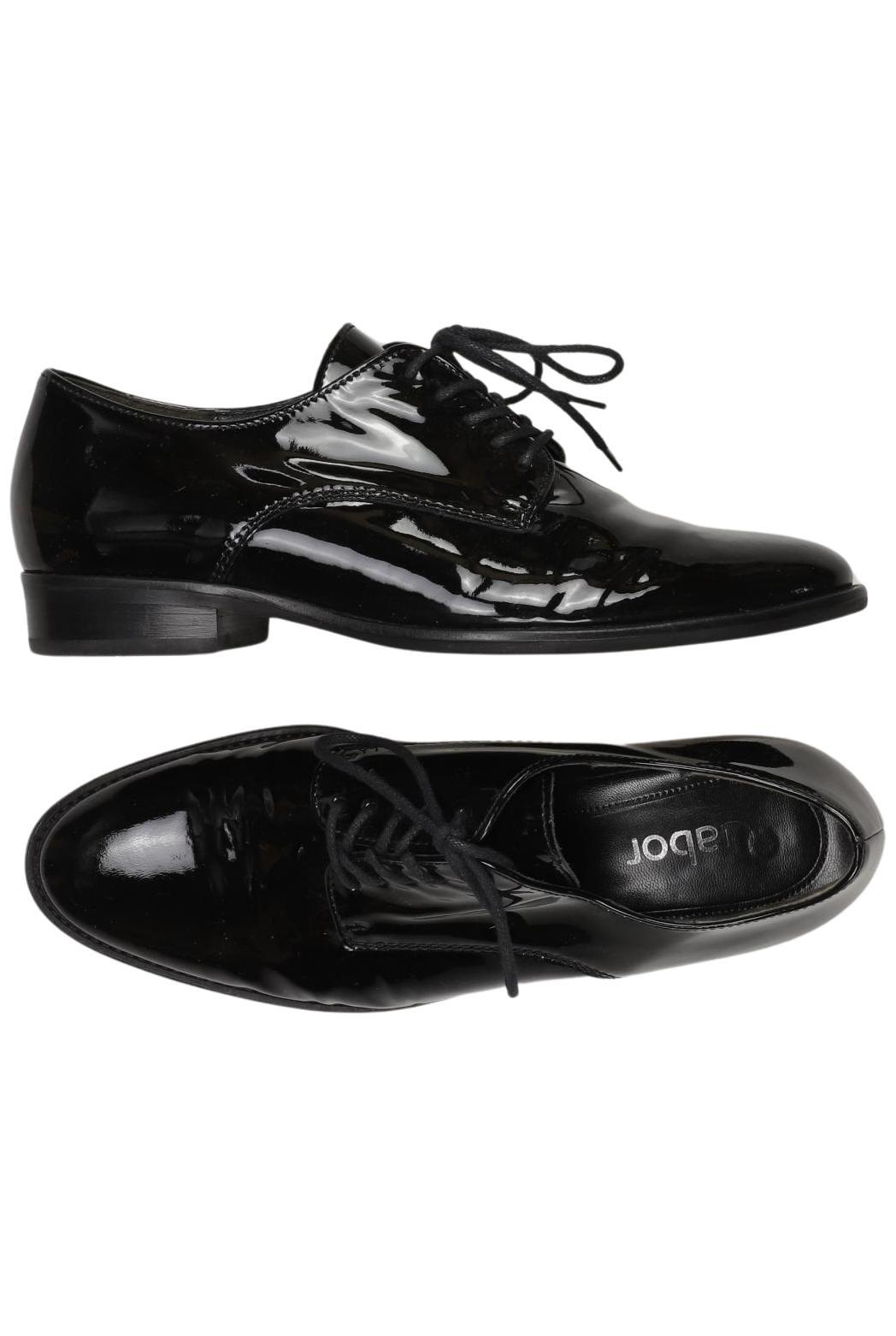 

Gabor Damen Halbschuh, schwarz, Gr. 4