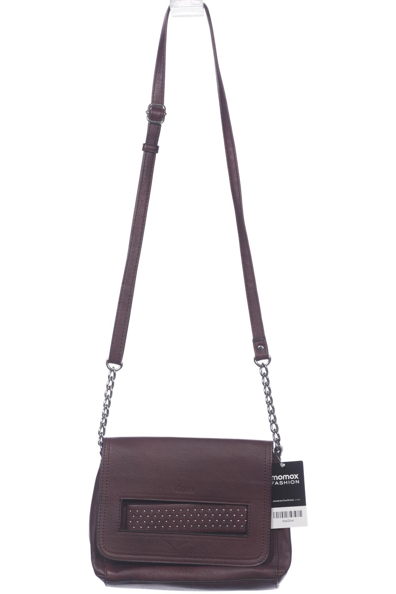 

Gabor Damen Handtasche, bordeaux, Gr.