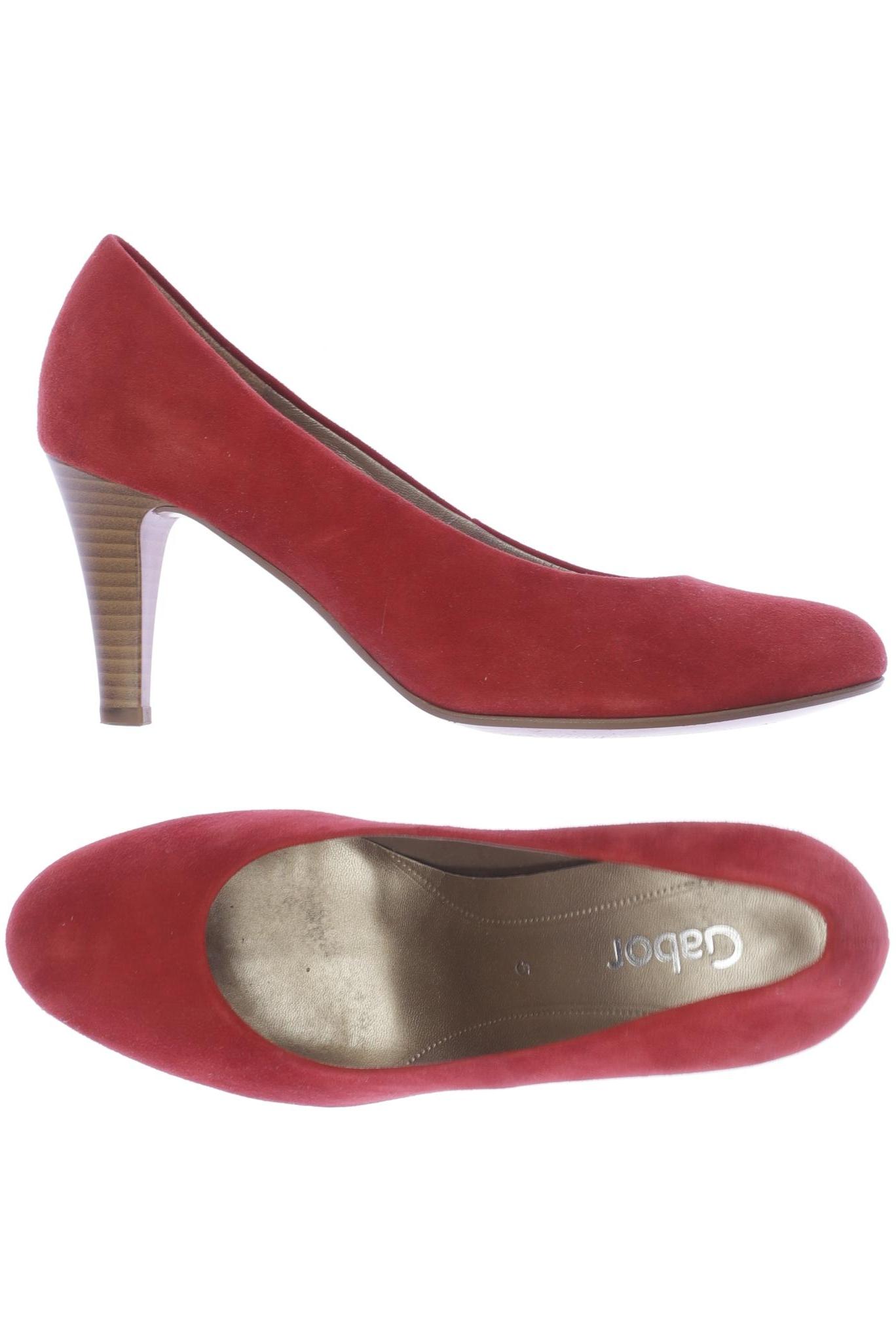 

Gabor Damen Pumps, rot, Gr. 5