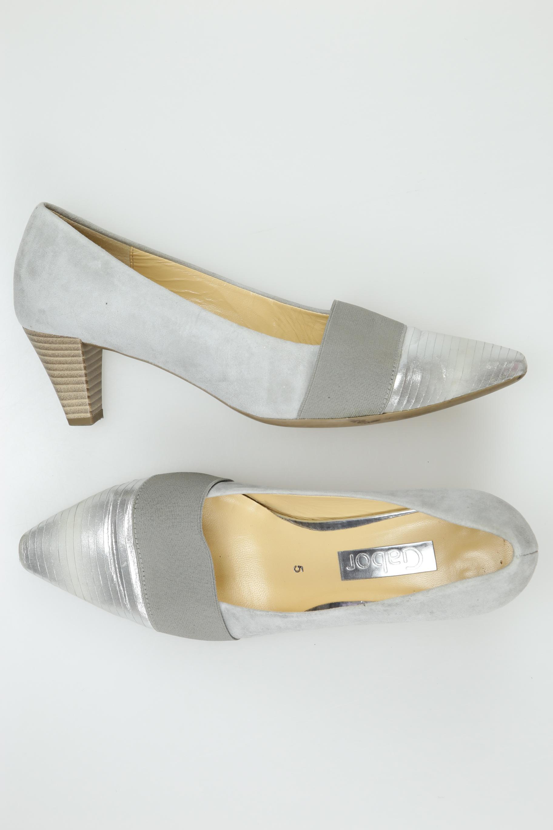 

Gabor Damen Pumps, grau, Gr. 5