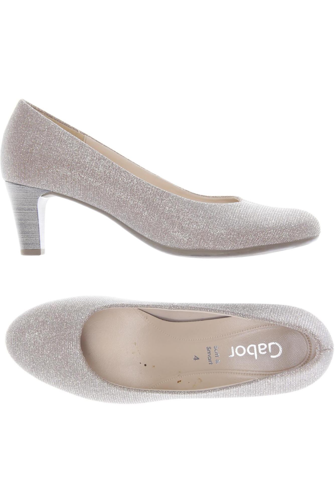 

Gabor Damen Pumps, beige, Gr. 4