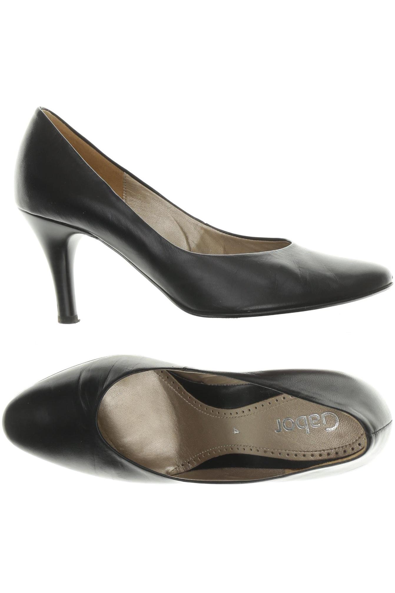 

Gabor Damen Pumps, schwarz, Gr. 4