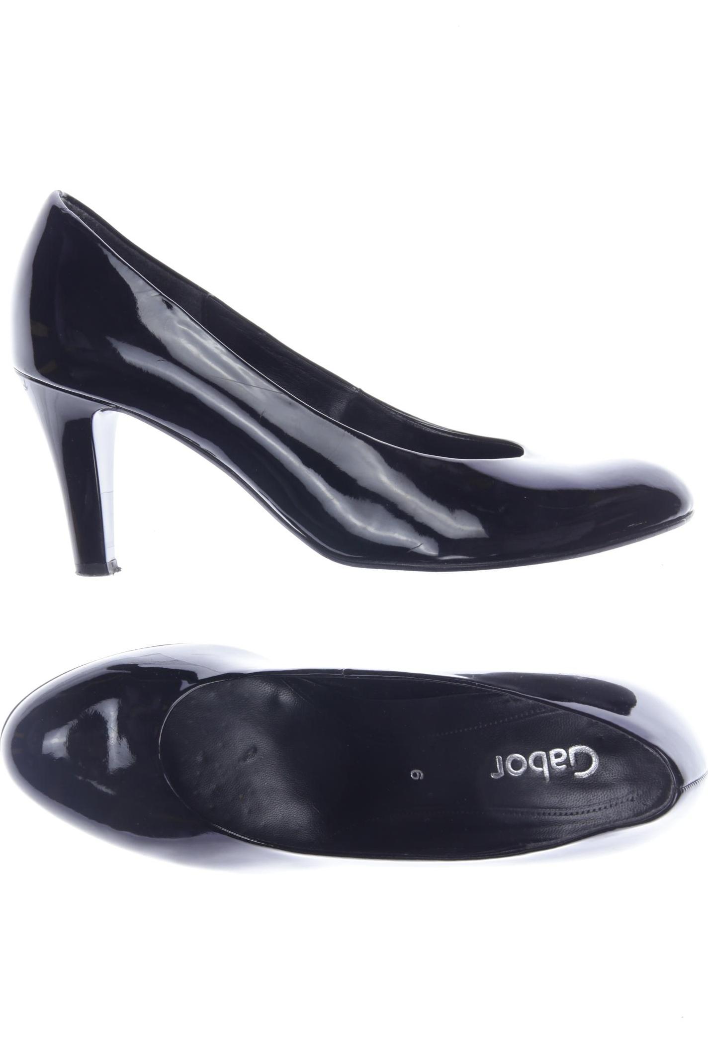 

Gabor Damen Pumps, schwarz, Gr. 6