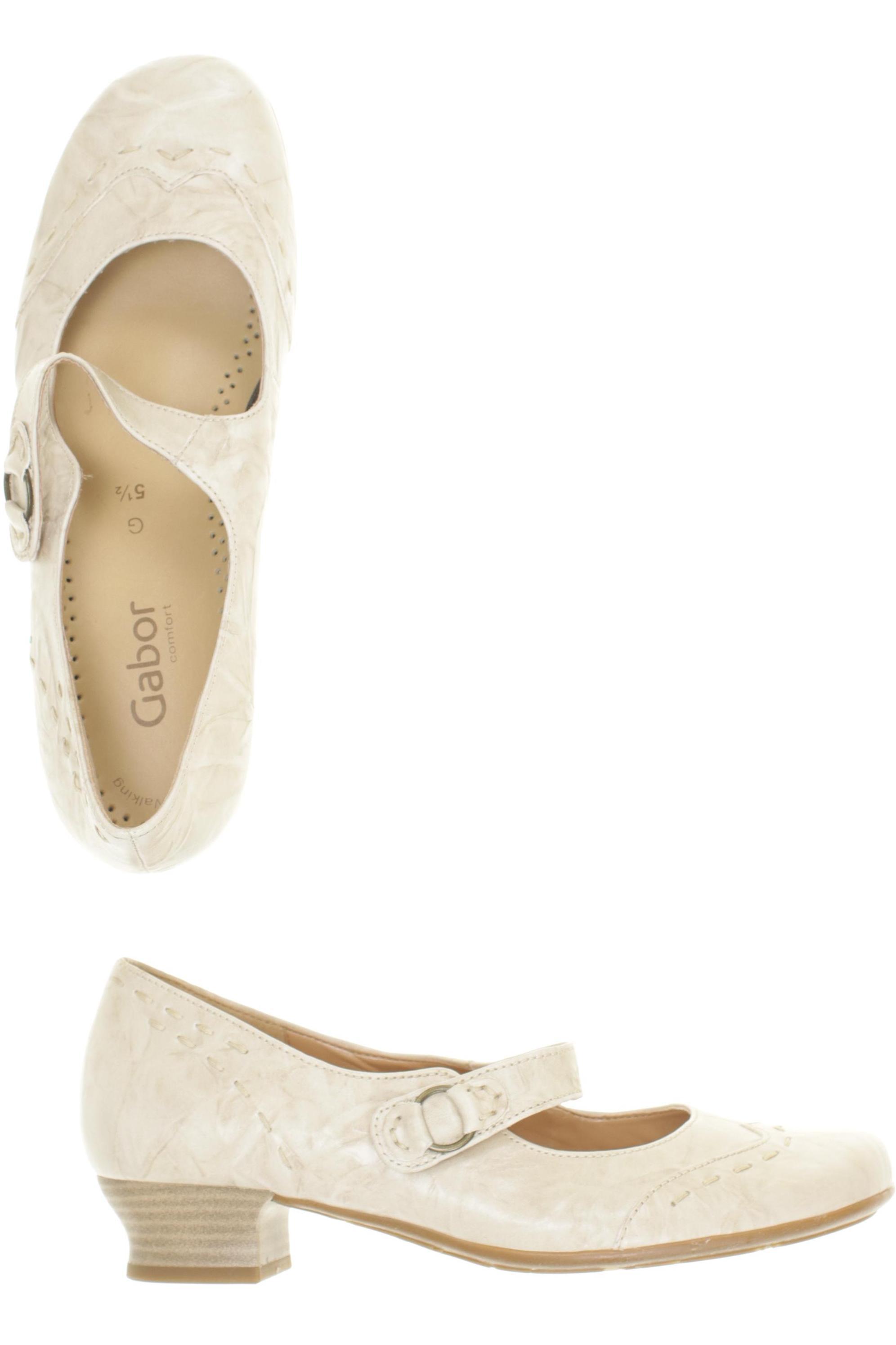 

Gabor Damen Pumps, beige, Gr. 5.5
