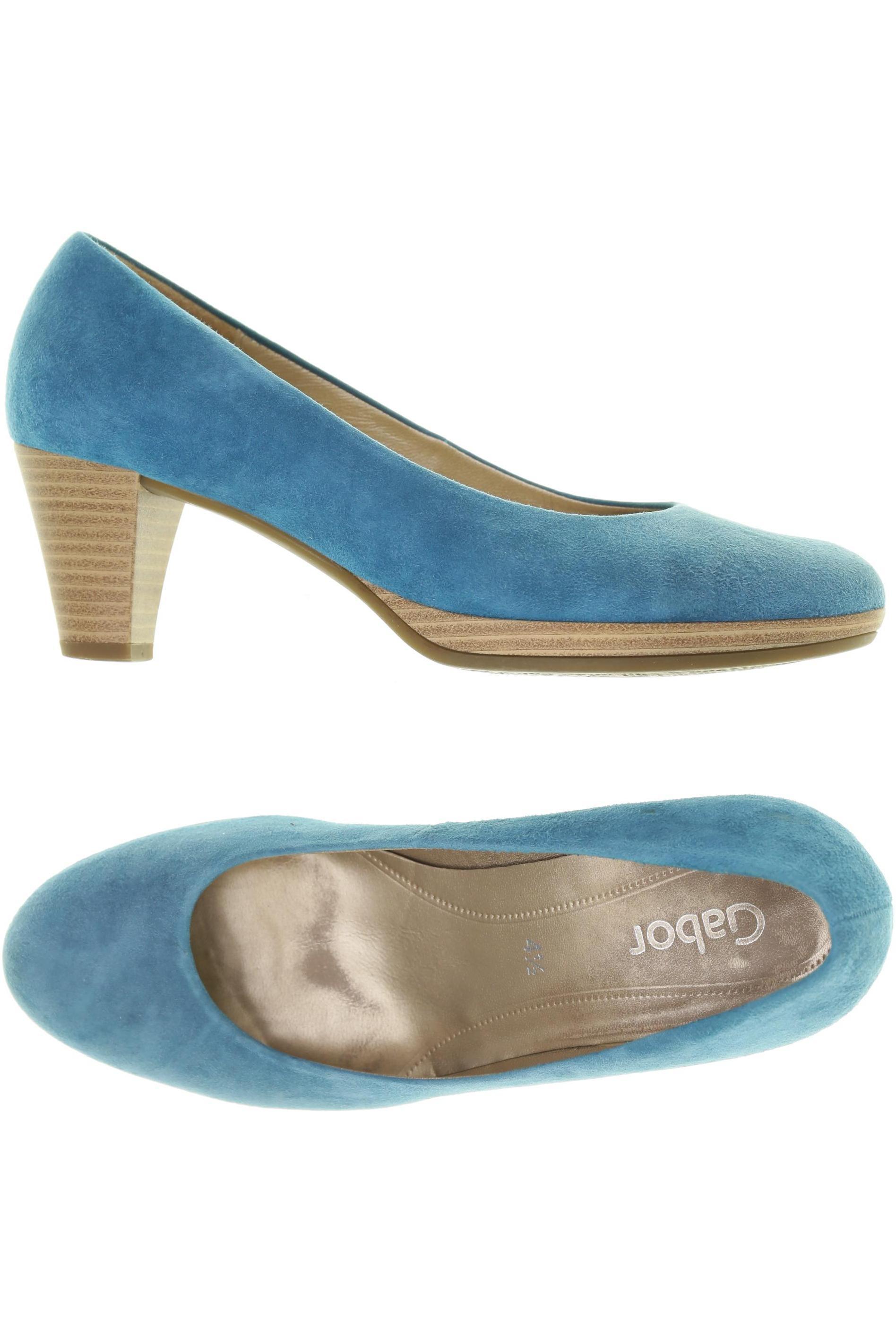 

Gabor Damen Pumps, türkis, Gr. 4.5