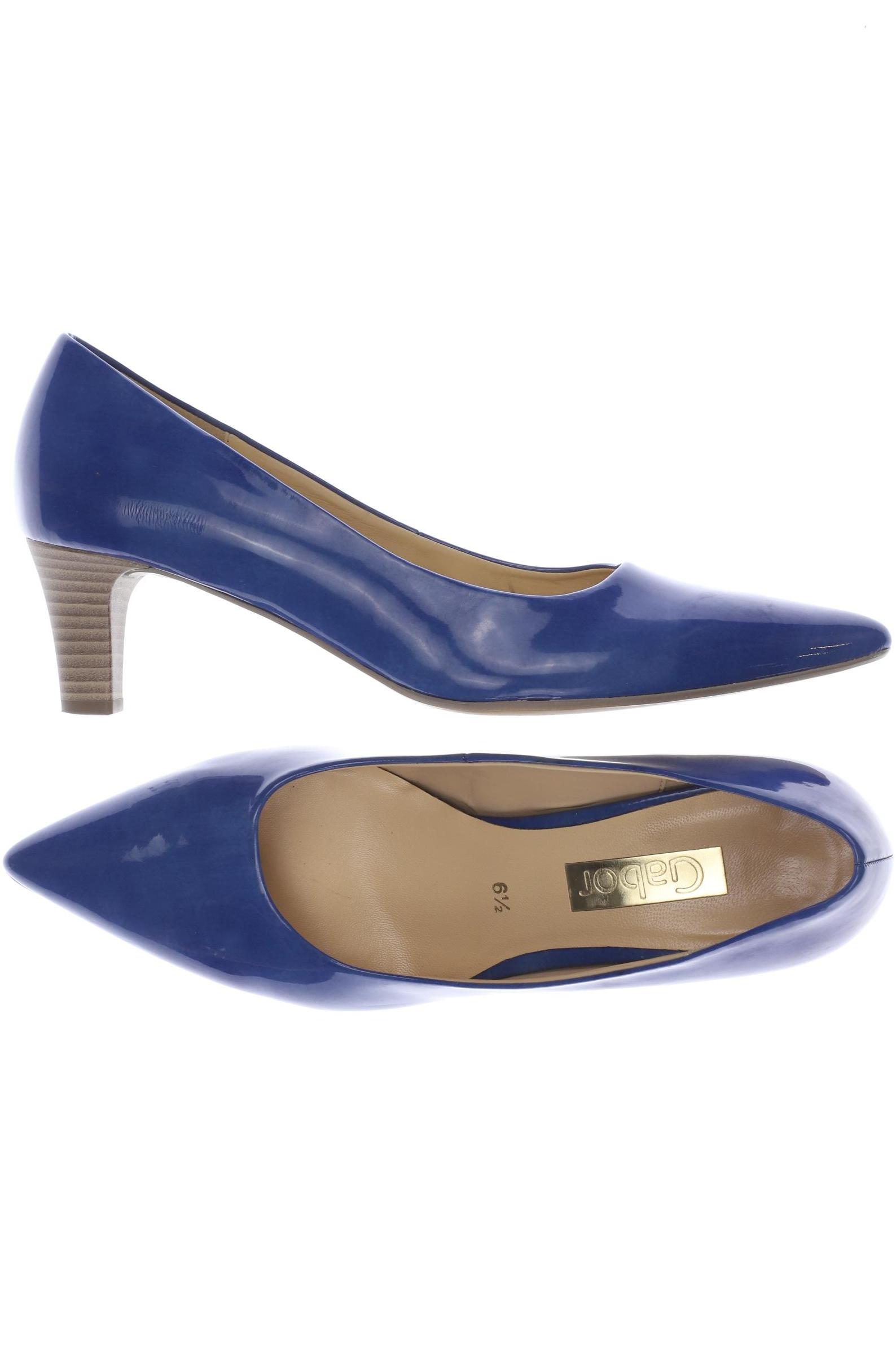 

Gabor Damen Pumps, blau, Gr. 6.5