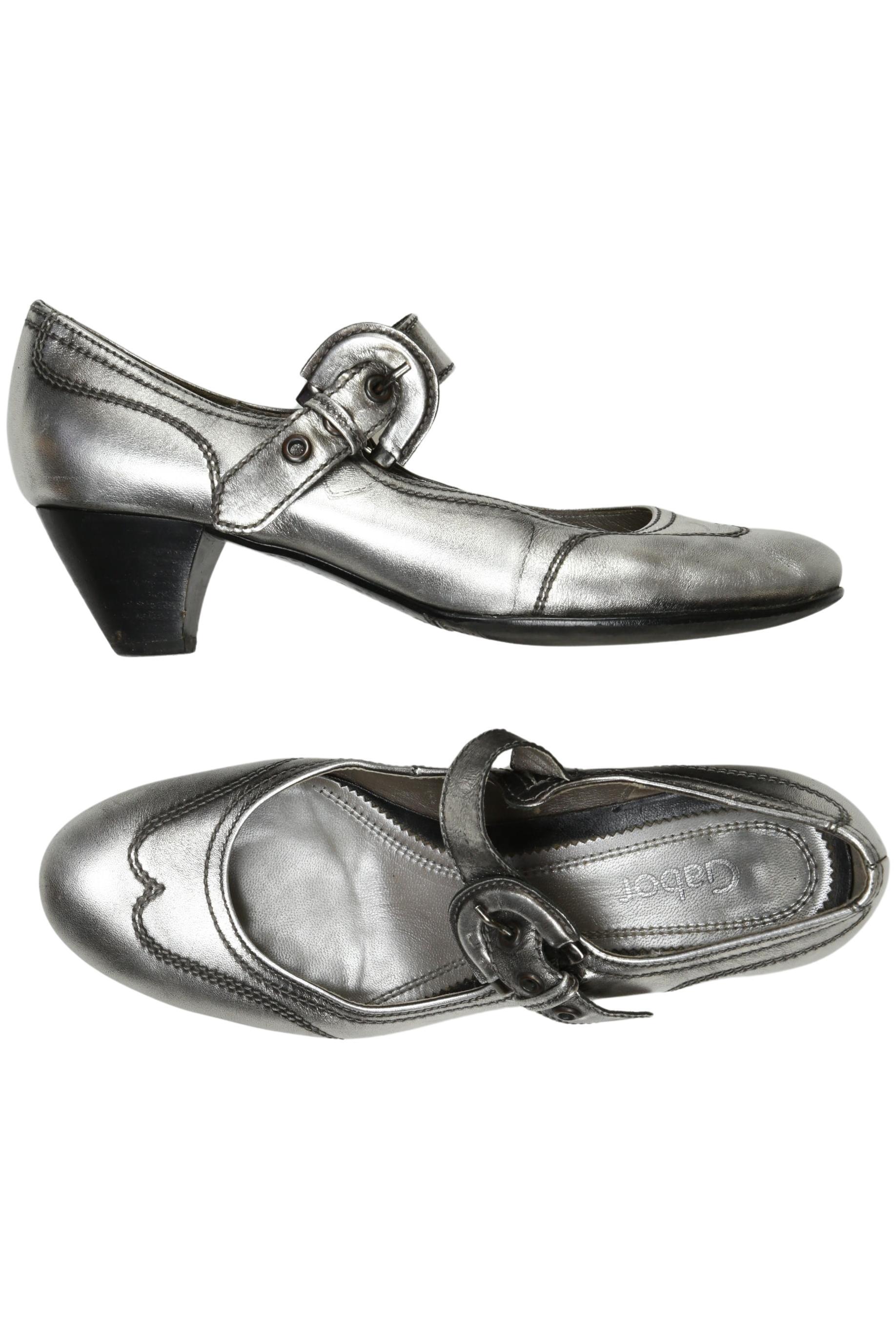 

Gabor Damen Pumps, silber, Gr. 5.5