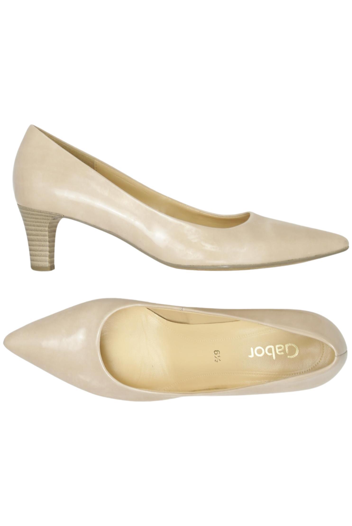 

Gabor Damen Pumps, beige, Gr. 6.5