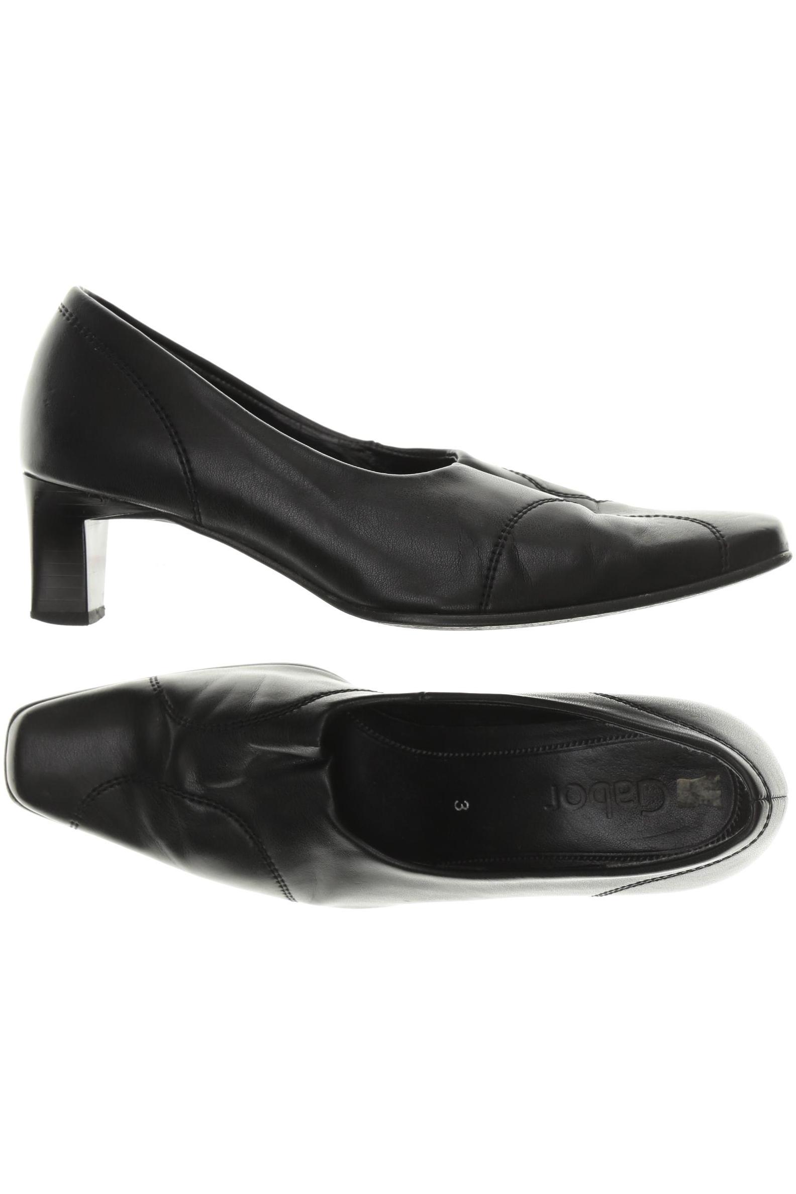 

Gabor Damen Pumps, schwarz, Gr. 3