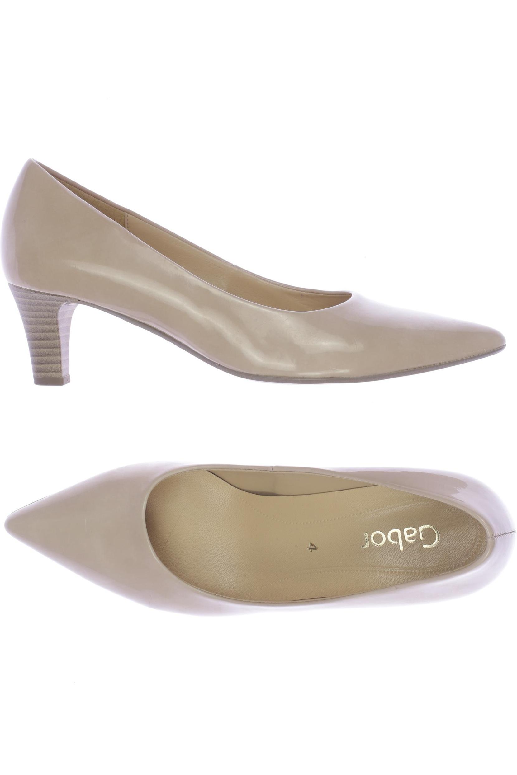 

Gabor Damen Pumps, beige, Gr. 4
