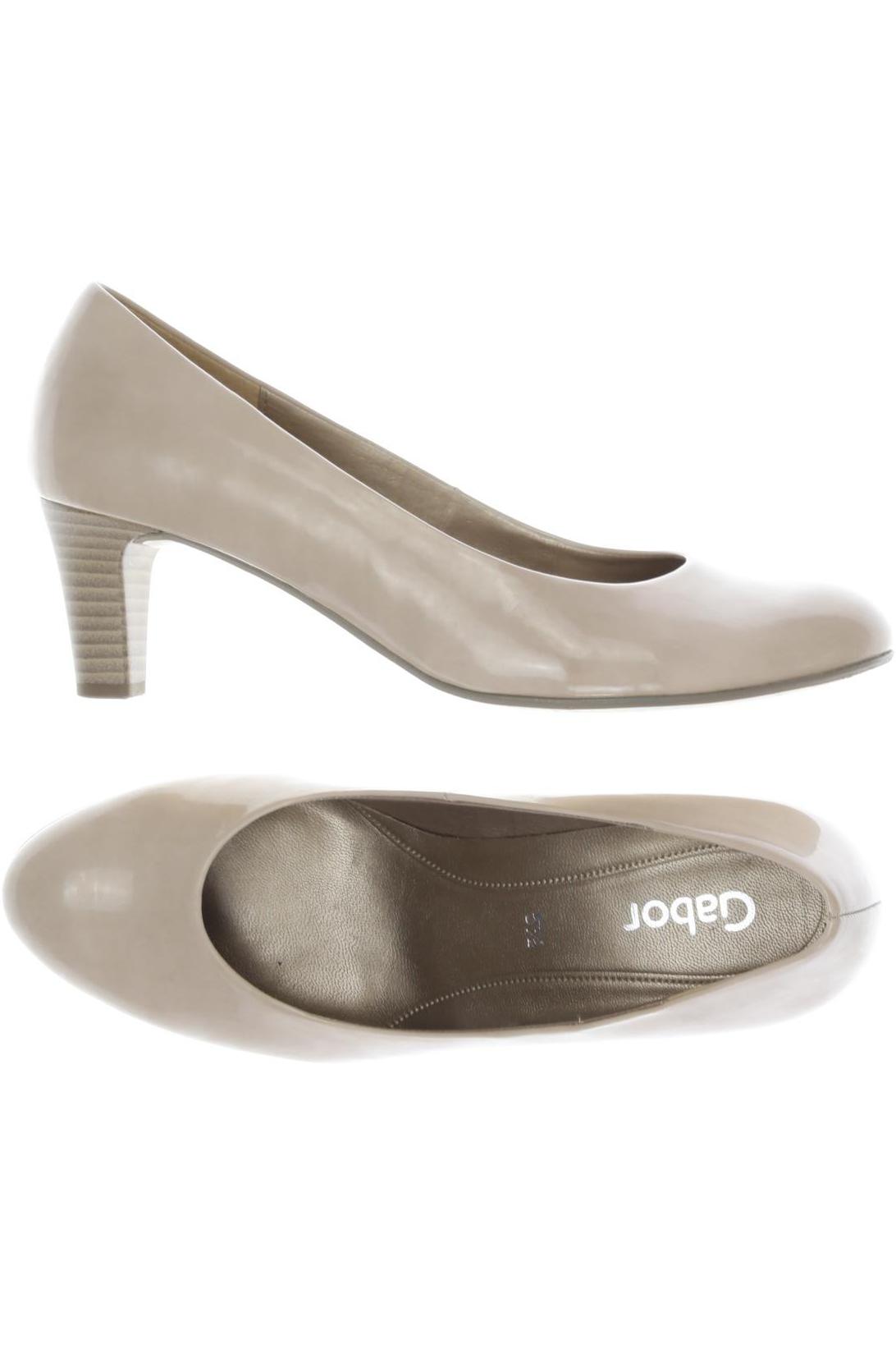 

Gabor Damen Pumps, beige, Gr. 5.5