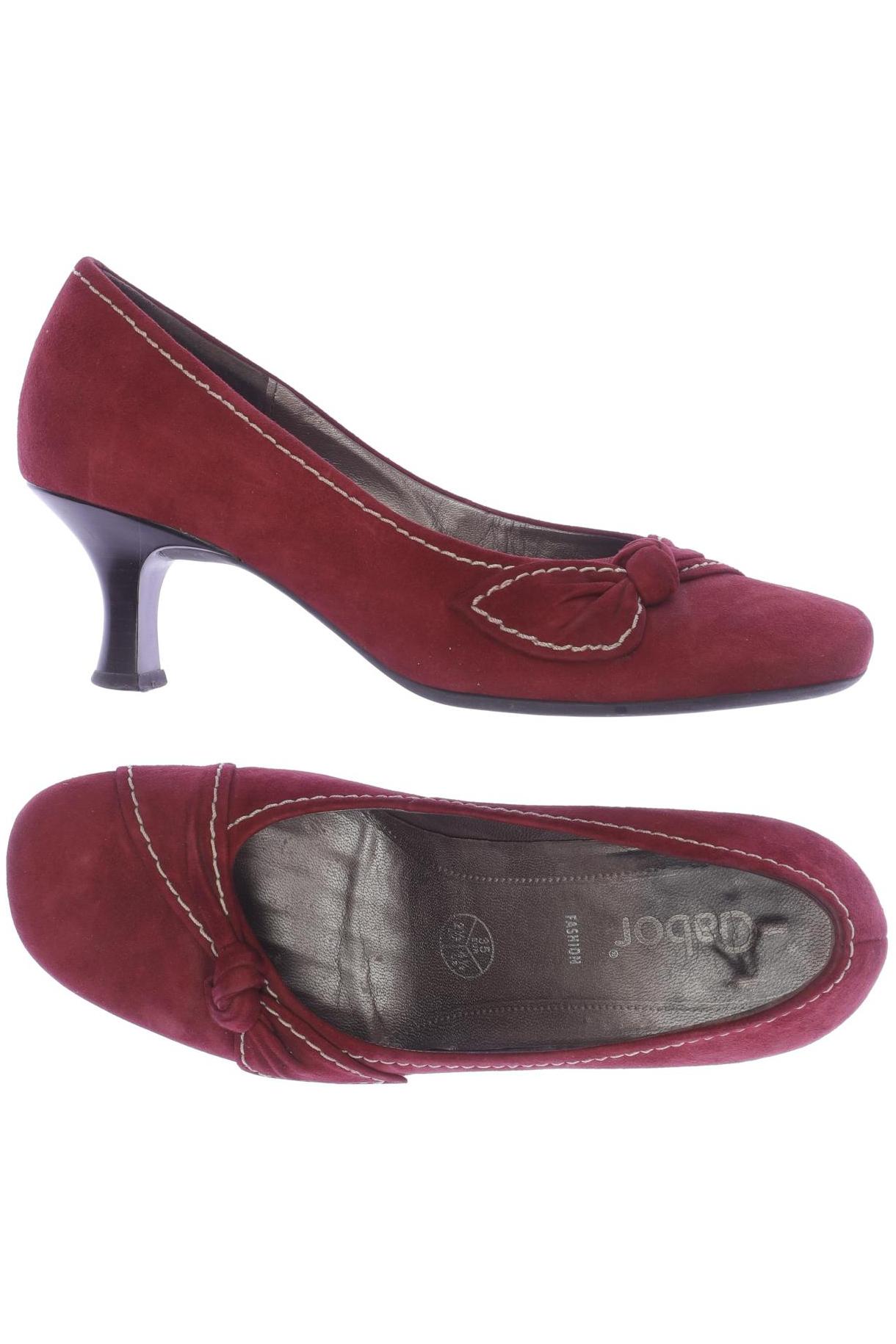 

Gabor Damen Pumps, bordeaux, Gr. 35