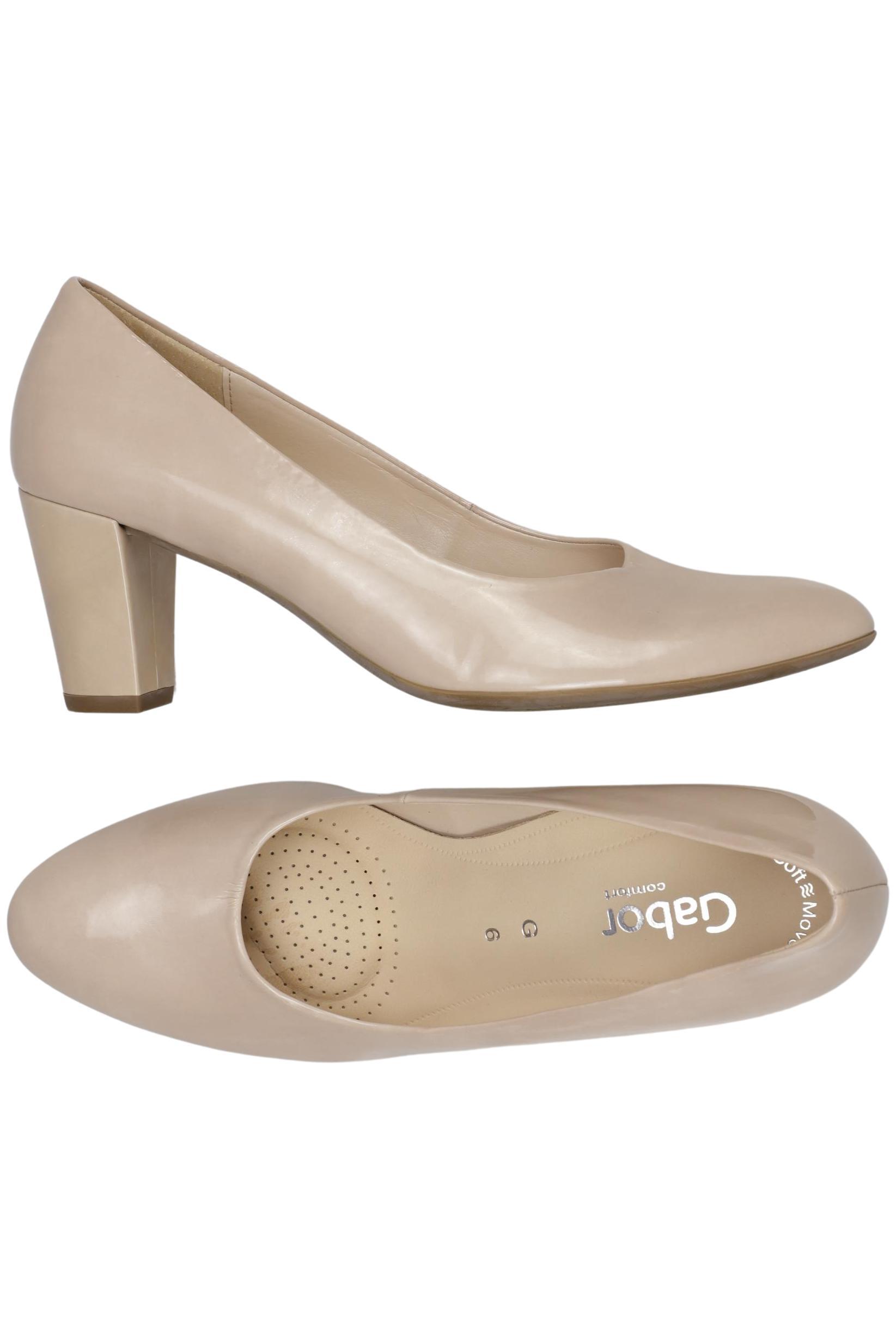 

Gabor Damen Pumps, beige, Gr. 6