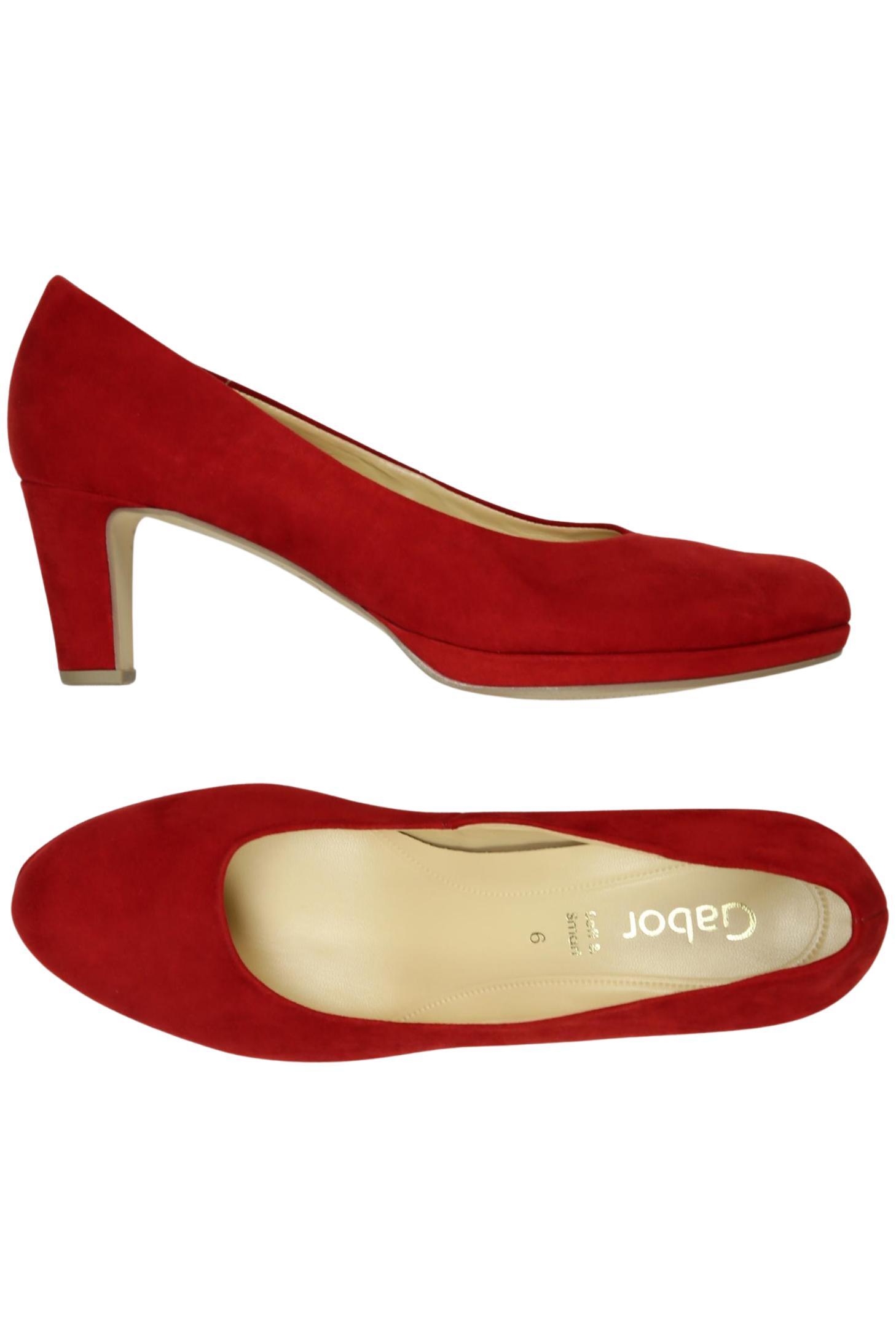 

Gabor Damen Pumps, rot, Gr. 6