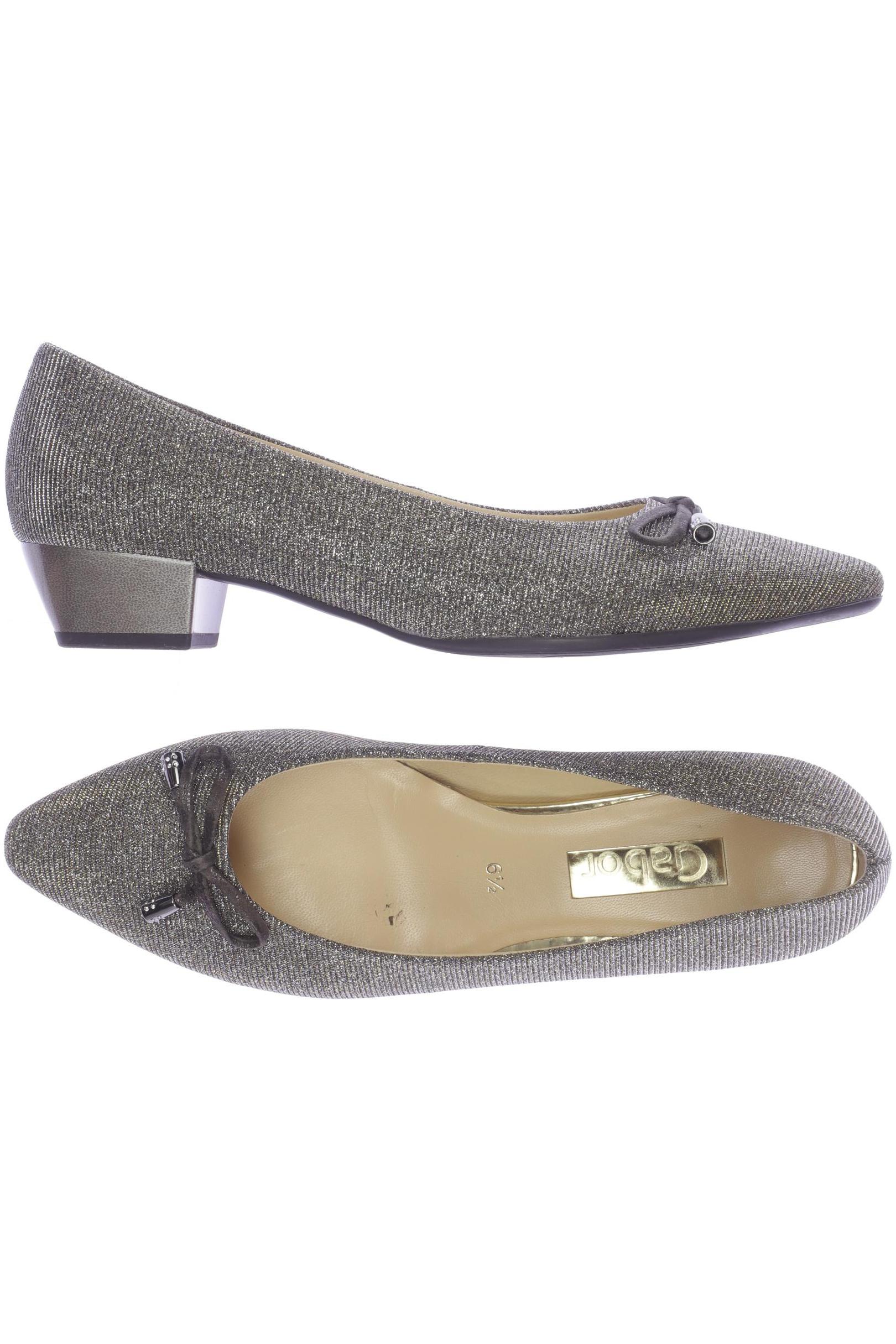 

Gabor Damen Pumps, silber, Gr. 6.5