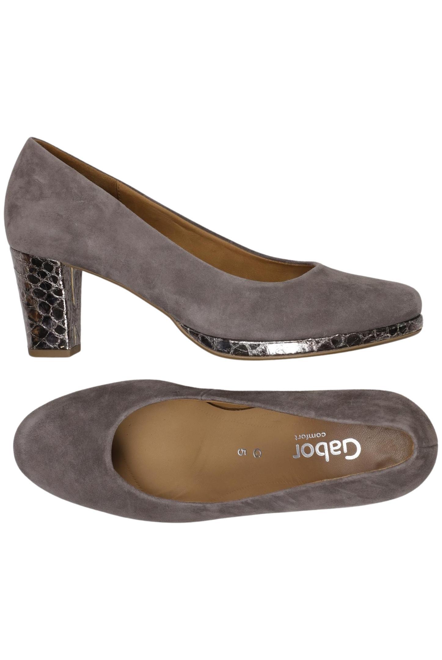 

Gabor Damen Pumps, grau, Gr. 5