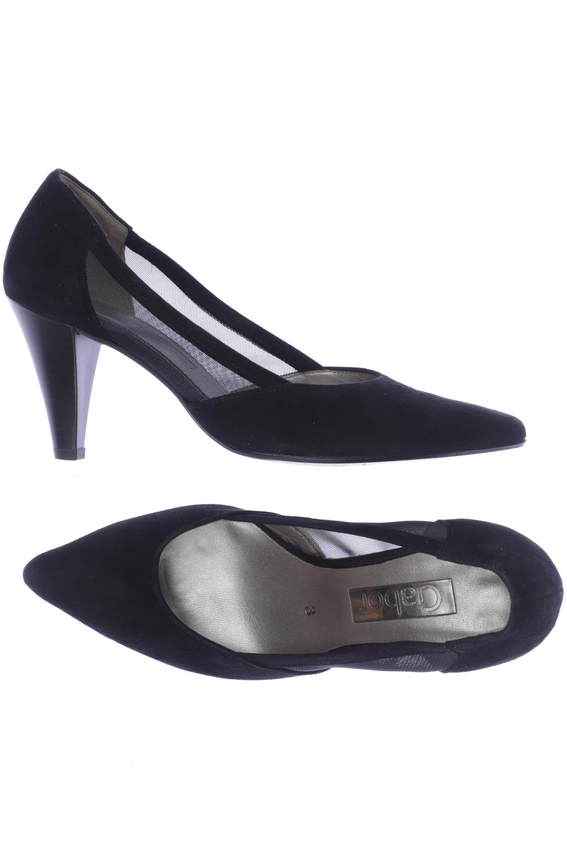 

Gabor Damen Pumps, schwarz, Gr. 3