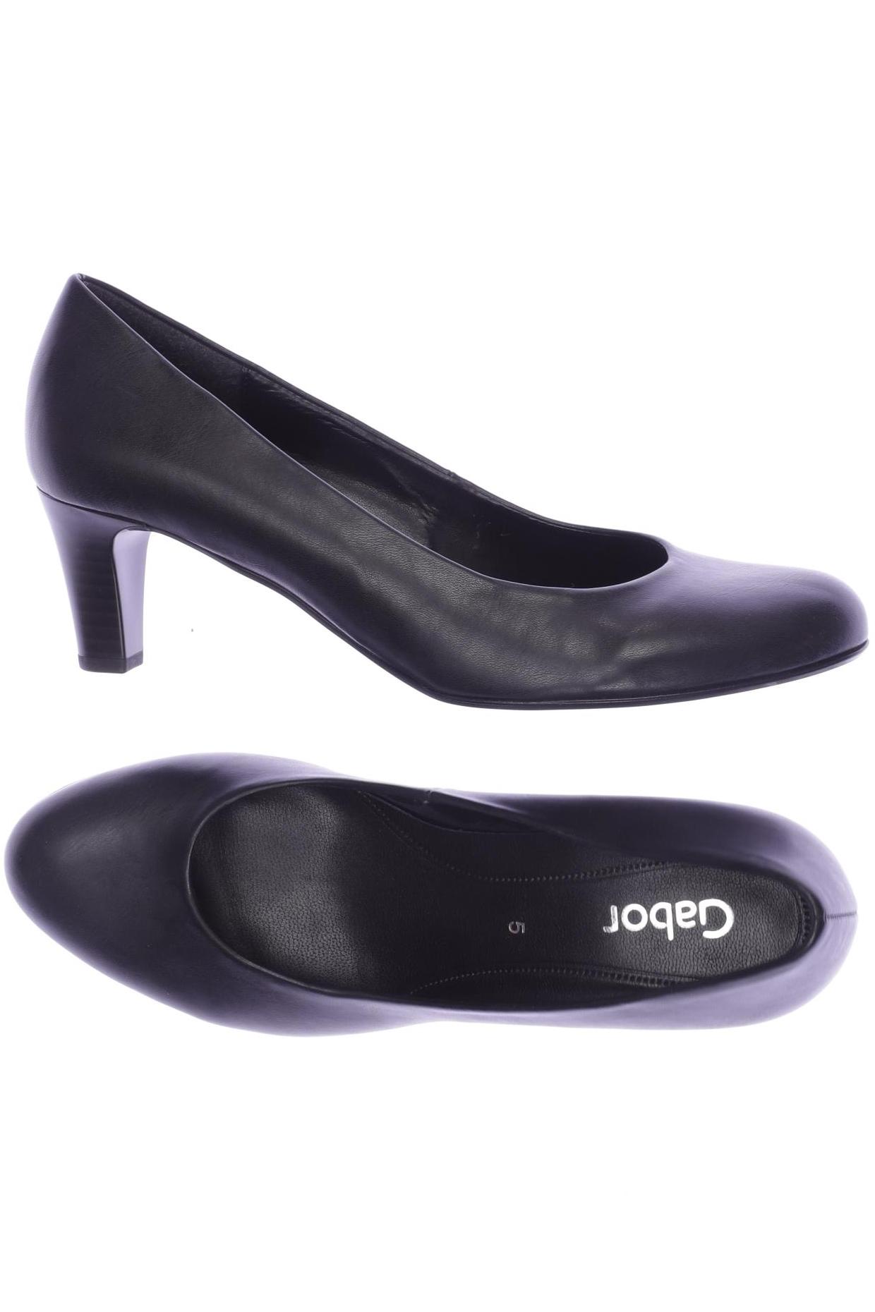 

Gabor Damen Pumps, schwarz, Gr. 5