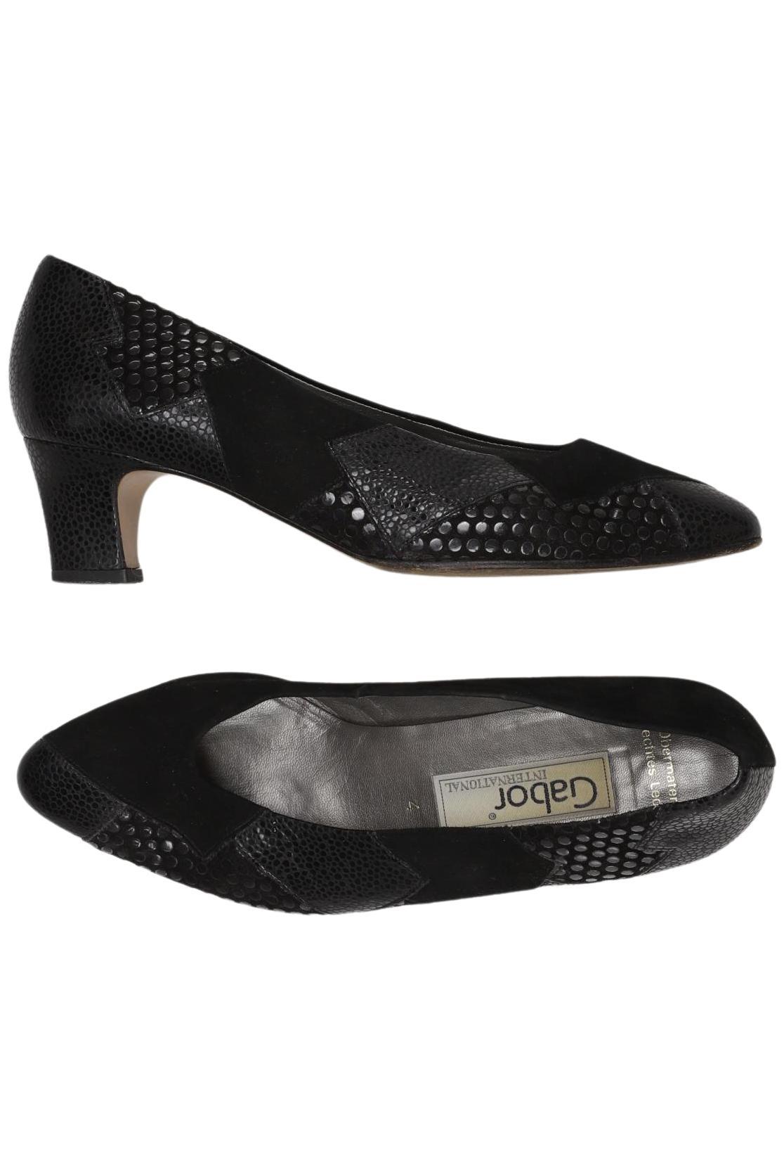 

Gabor Damen Pumps, schwarz, Gr. 4