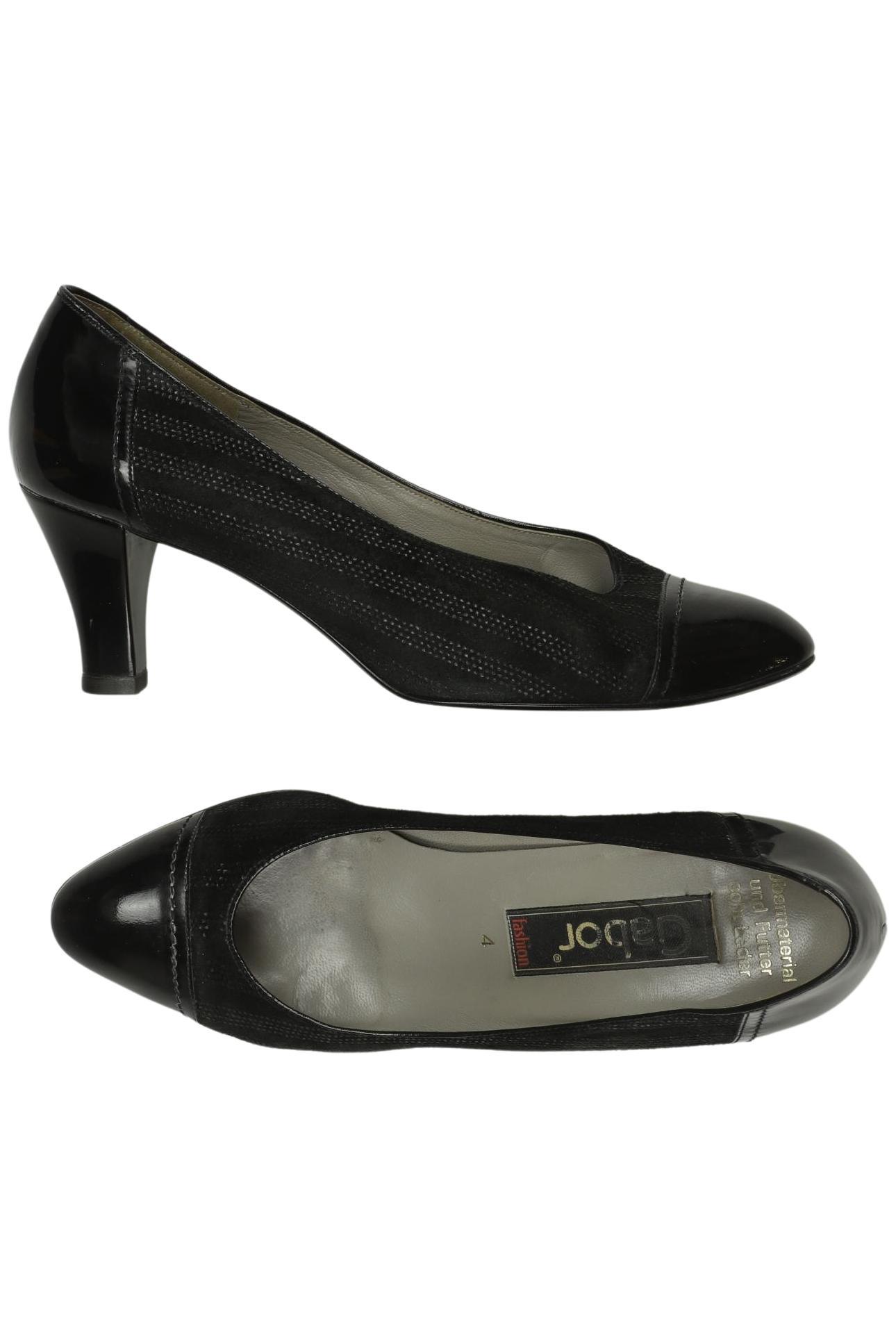 

Gabor Damen Pumps, schwarz, Gr. 4