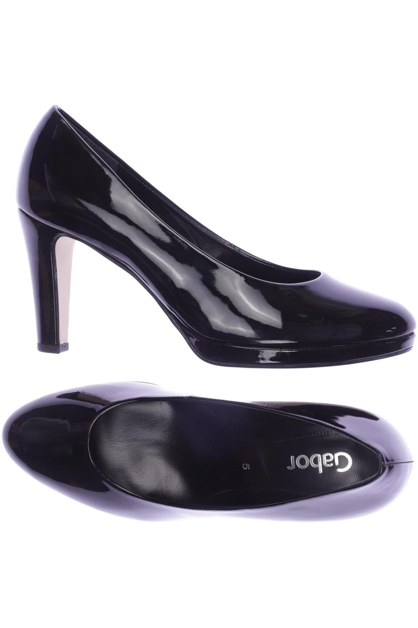 

Gabor Damen Pumps, schwarz, Gr. 5