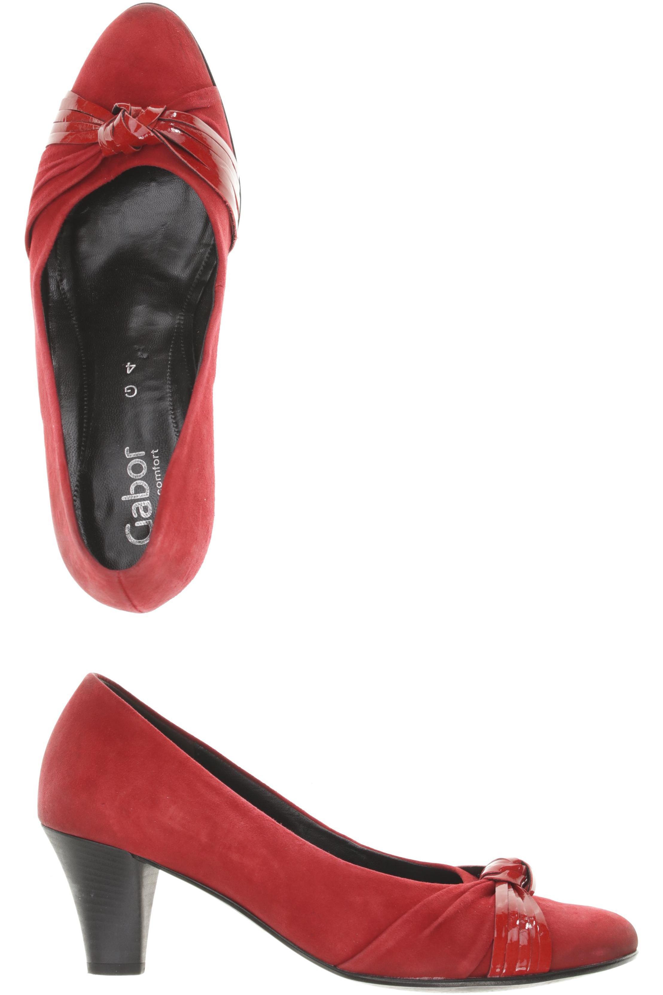 

Gabor Damen Pumps, rot, Gr. 4