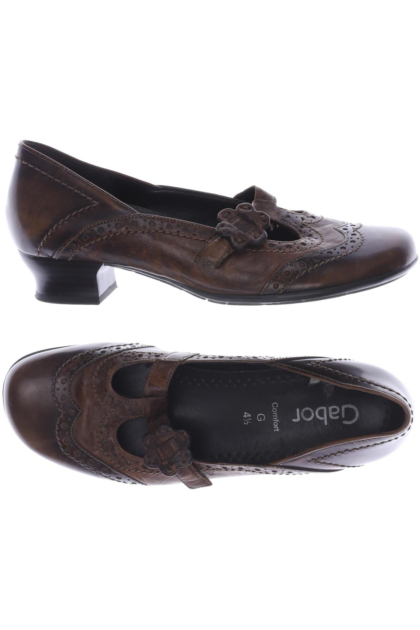 

Gabor Damen Pumps, braun, Gr. 4.5