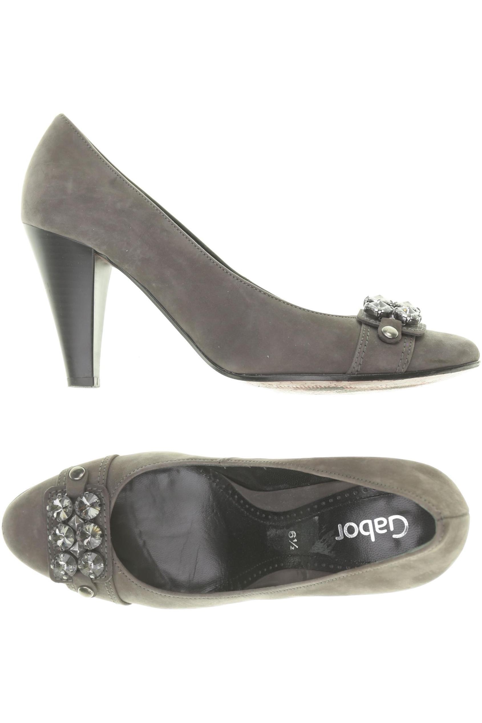 

Gabor Damen Pumps, grau, Gr. 6.5