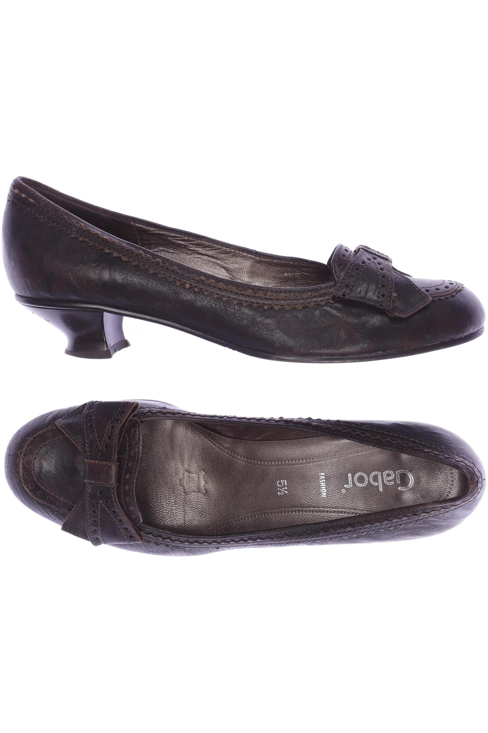 

Gabor Damen Pumps, braun, Gr. 5.5