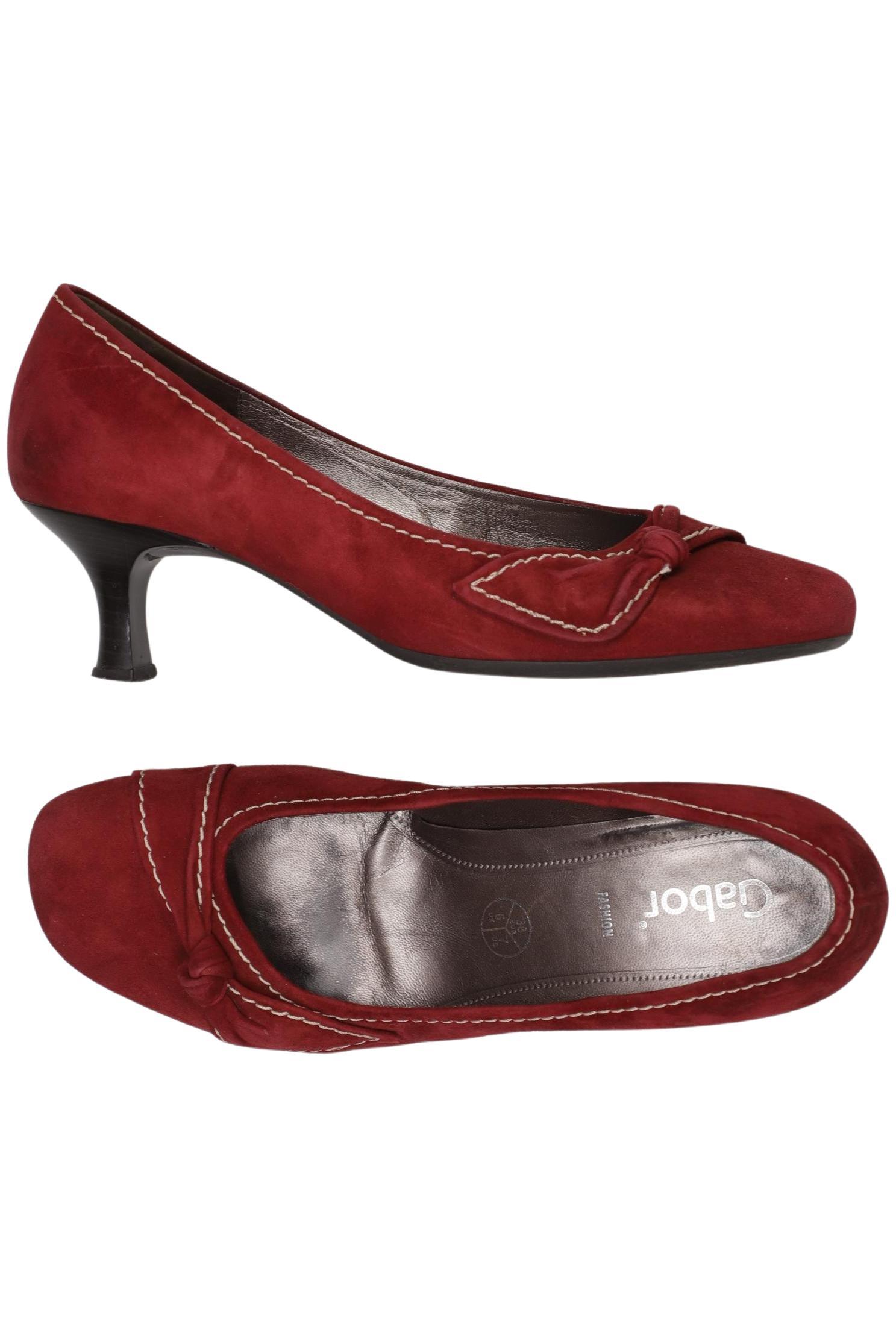 

Gabor Damen Pumps, rot, Gr. 38