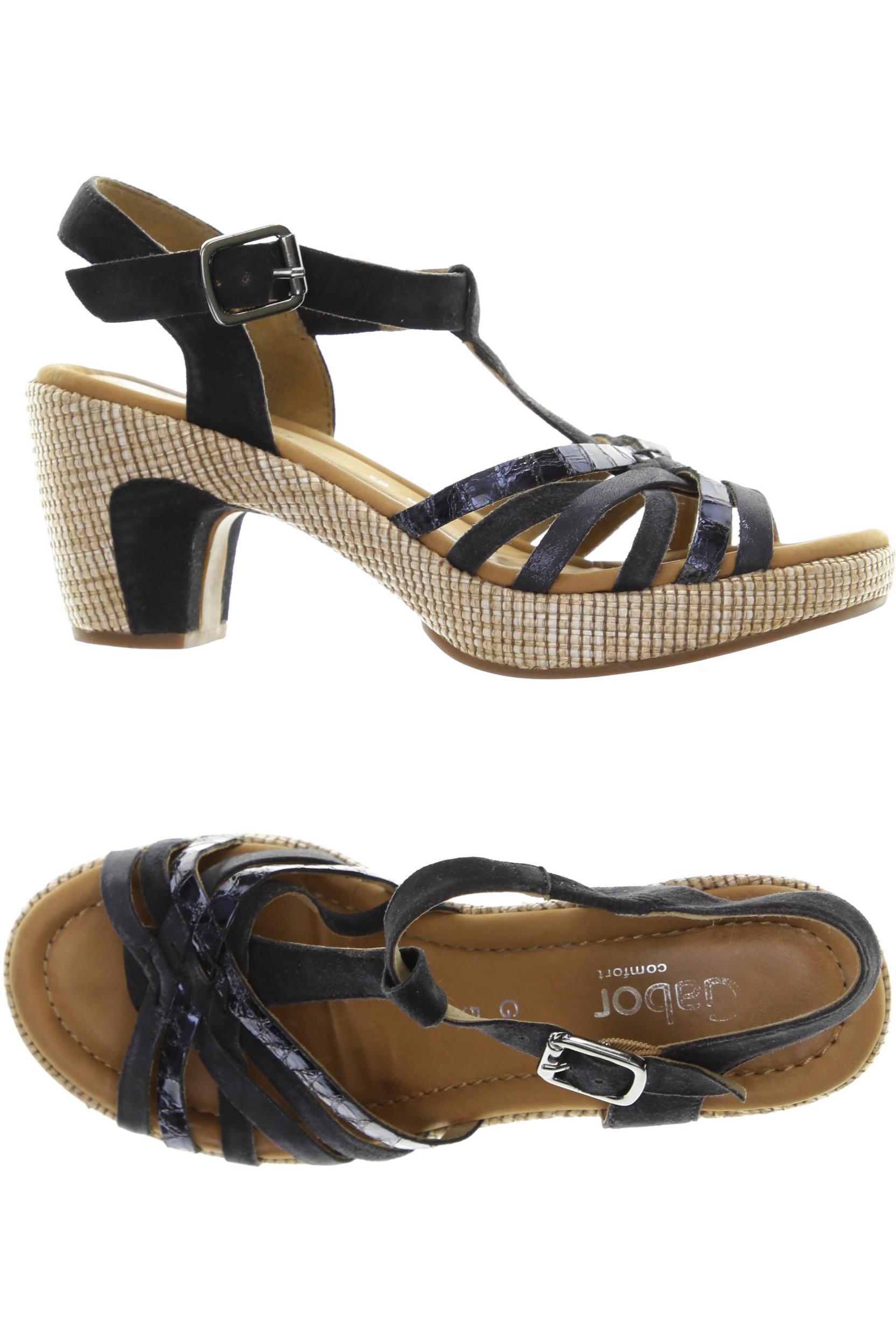 

Gabor Damen Sandale, blau, Gr. 5