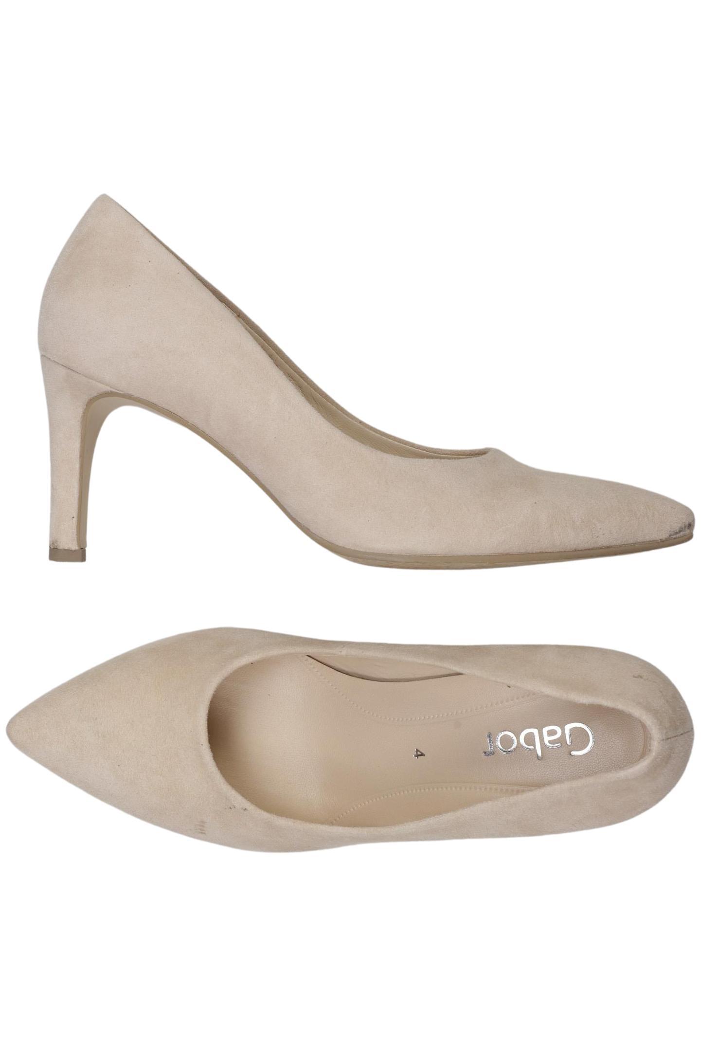 

Gabor Damen Pumps, beige, Gr. 4