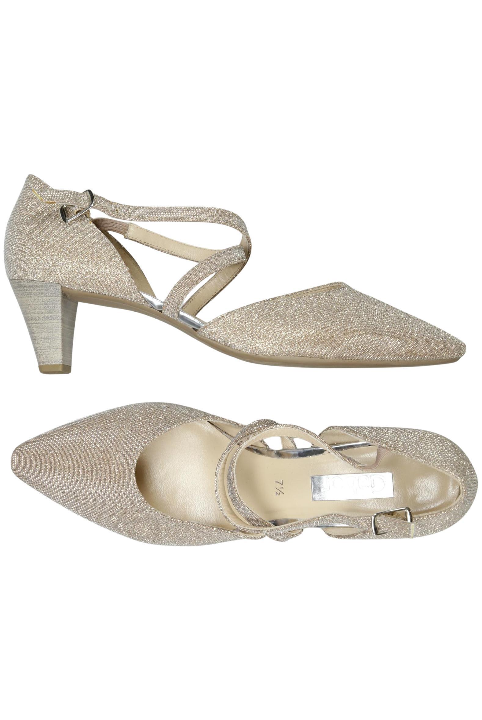 

Gabor Damen Pumps, beige, Gr. 7.5