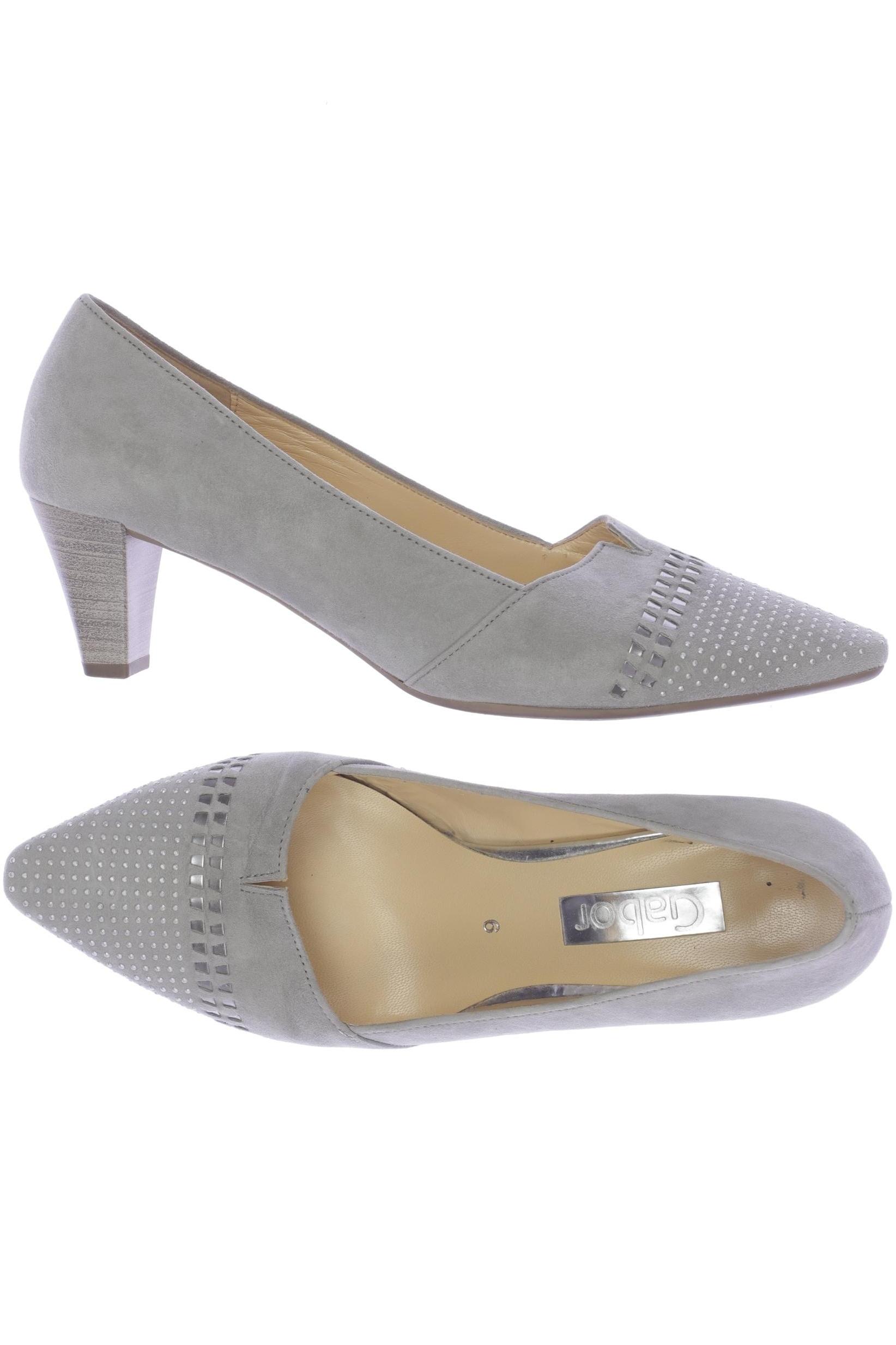 

Gabor Damen Pumps, grau, Gr. 6