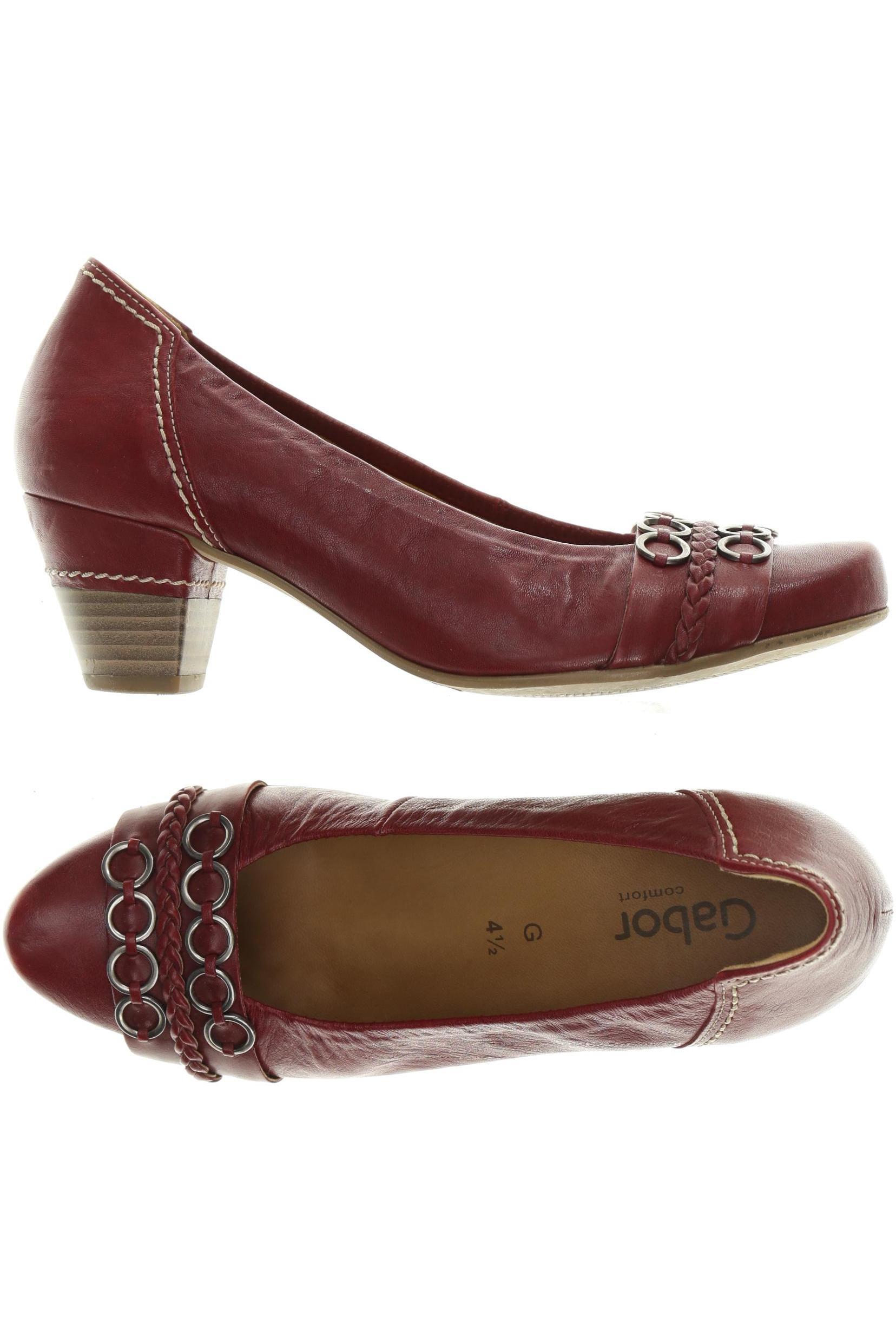 

Gabor Damen Pumps, rot, Gr. 4.5