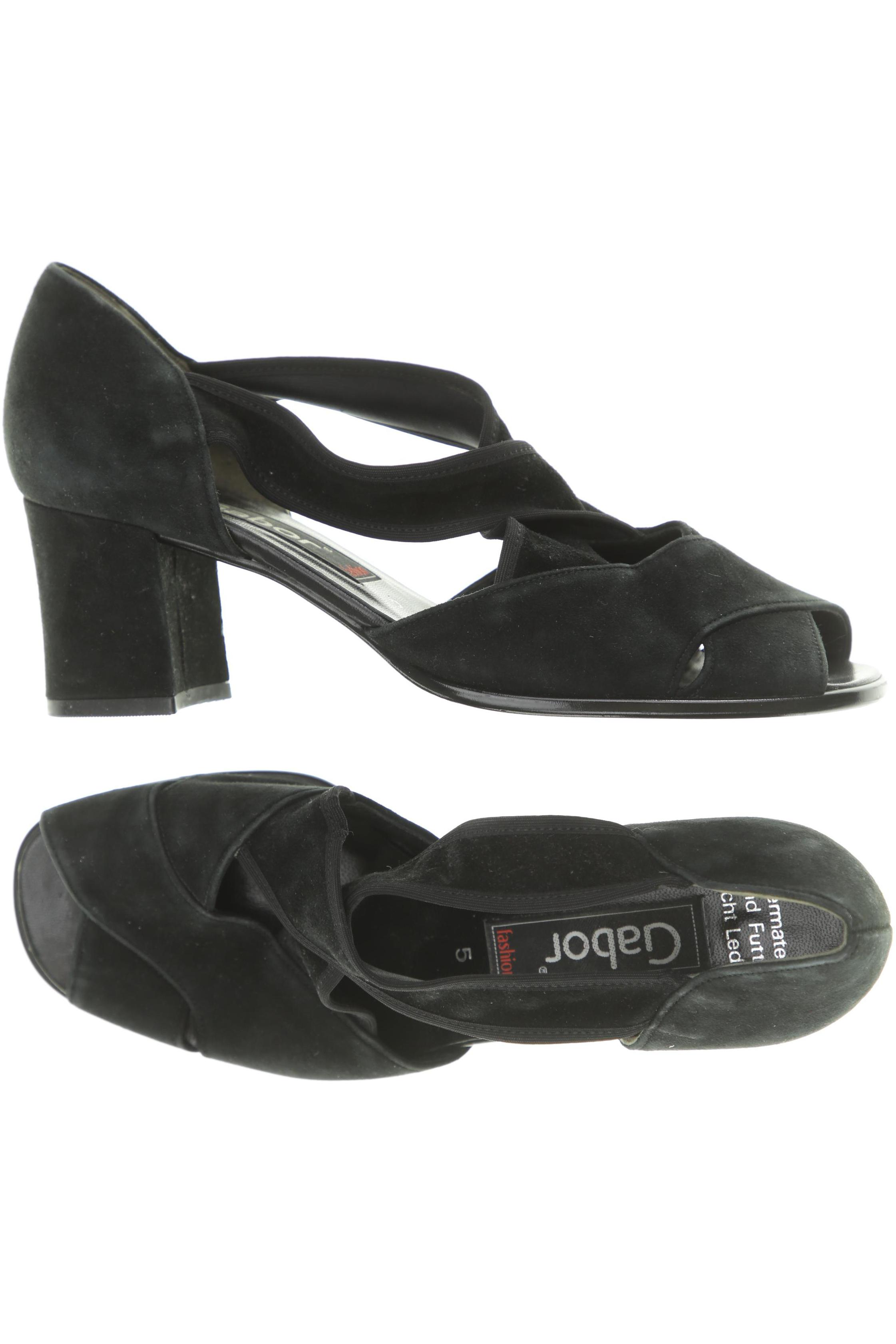 

Gabor Damen Pumps, schwarz, Gr. 5