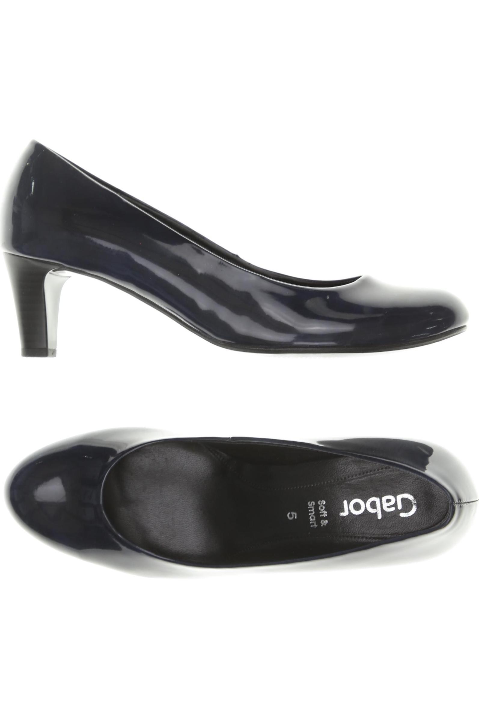 

Gabor Damen Pumps, blau, Gr. 5