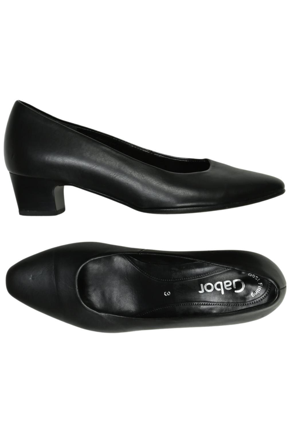 

Gabor Damen Pumps, schwarz, Gr. 3