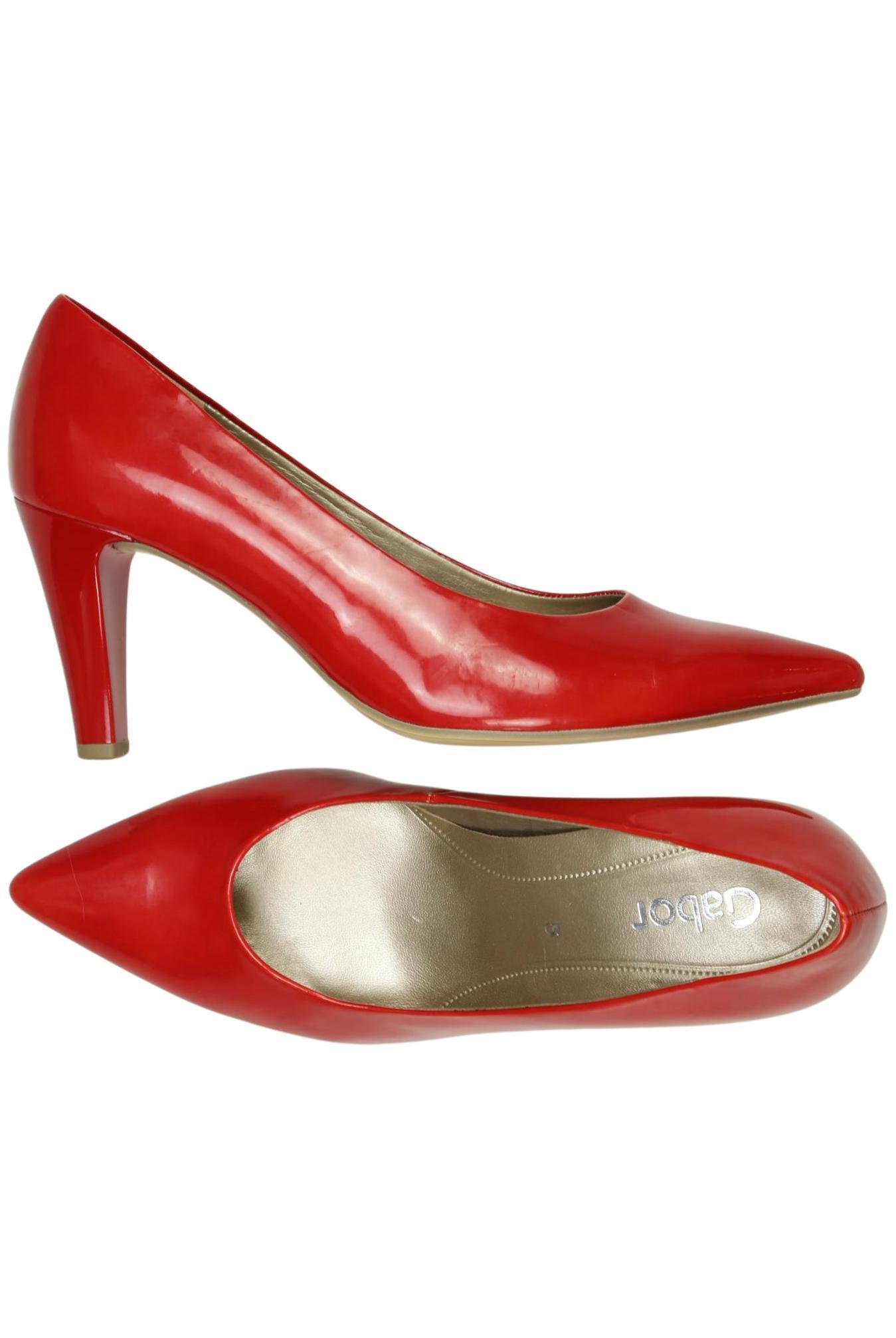 

Gabor Damen Pumps, rot, Gr. 5