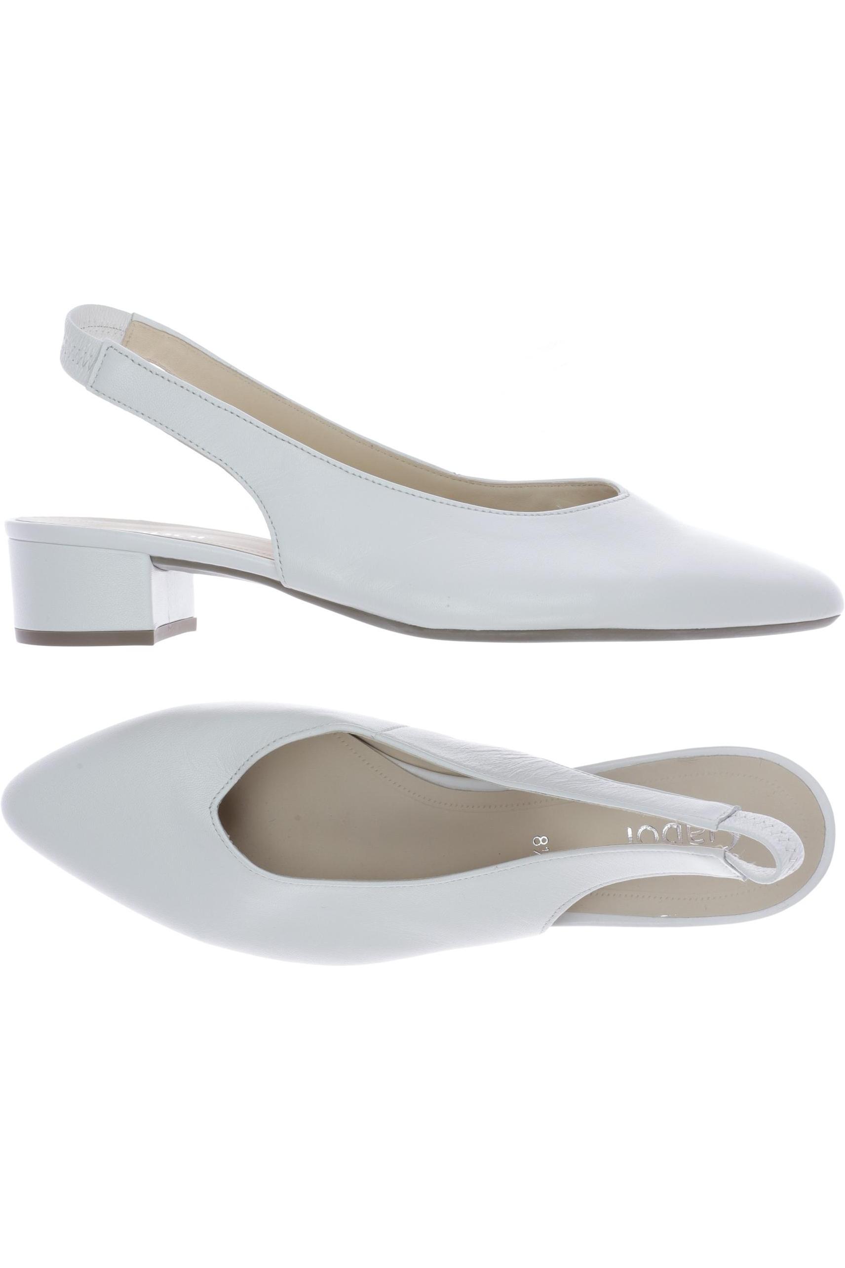 

Gabor Damen Pumps, weiß, Gr. 8.5