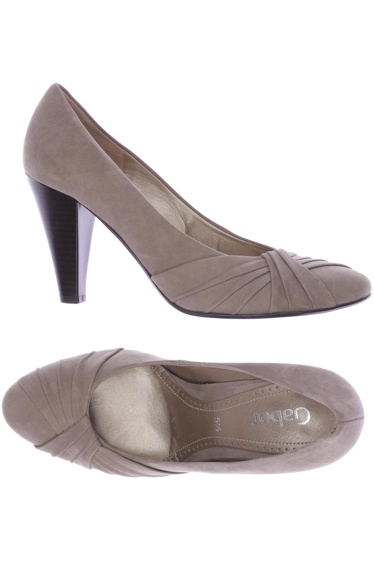 

Gabor Damen Pumps, beige, Gr. 5.5