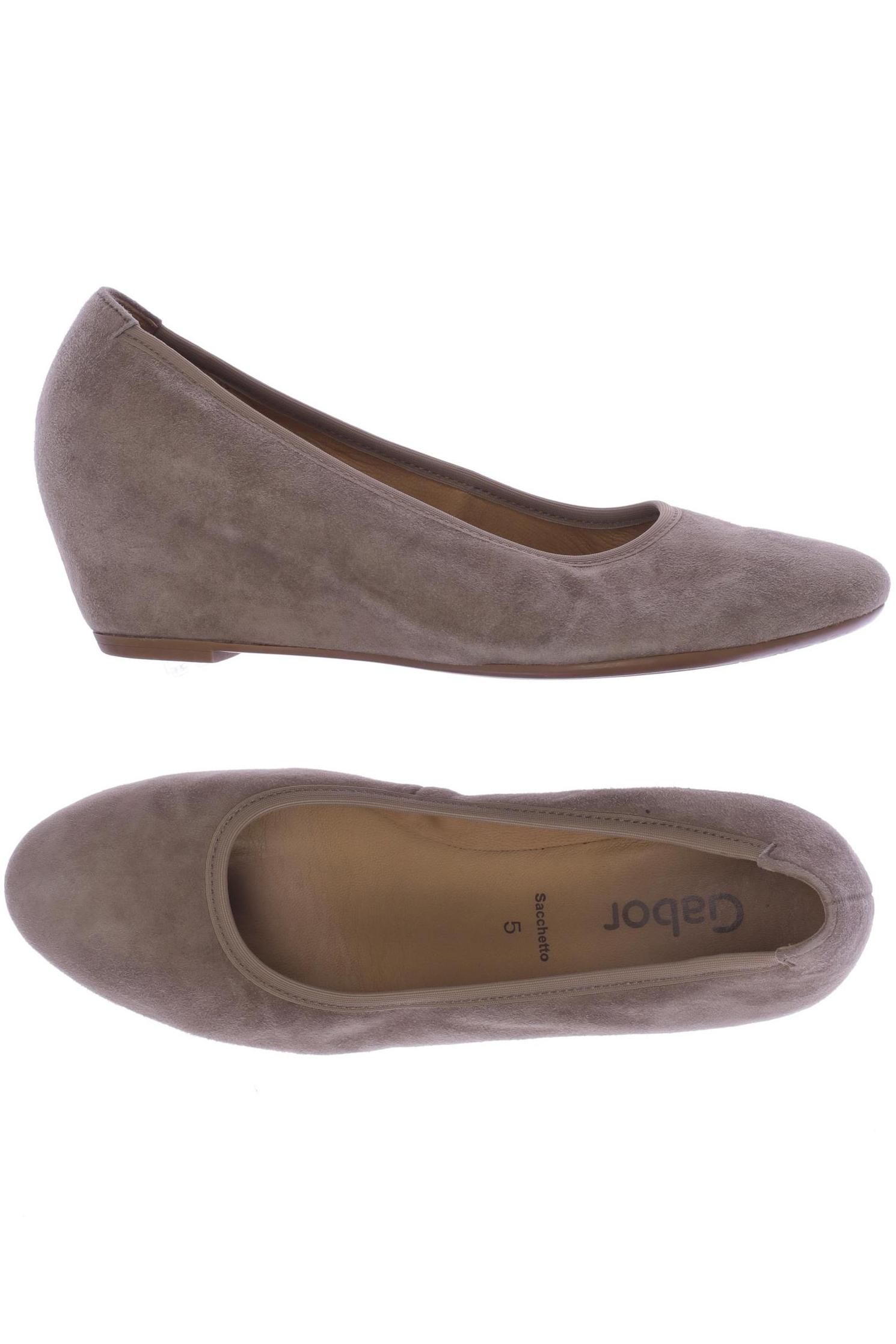 

Gabor Damen Pumps, beige, Gr. 5