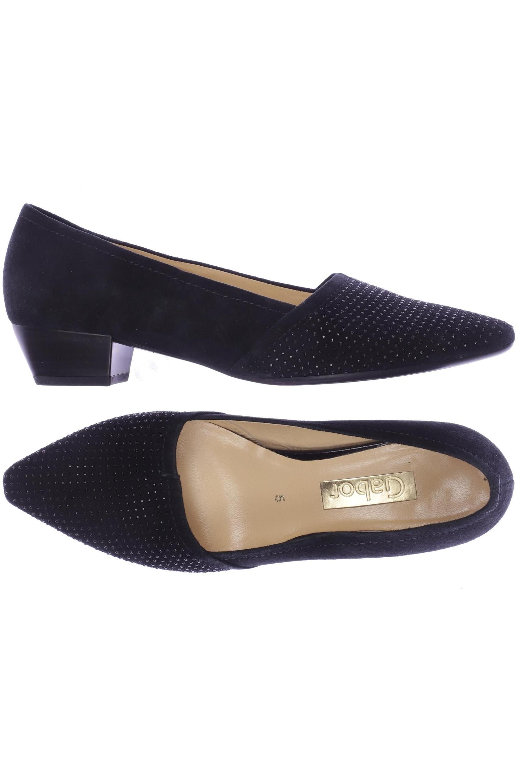 

Gabor Damen Pumps, schwarz, Gr. 5