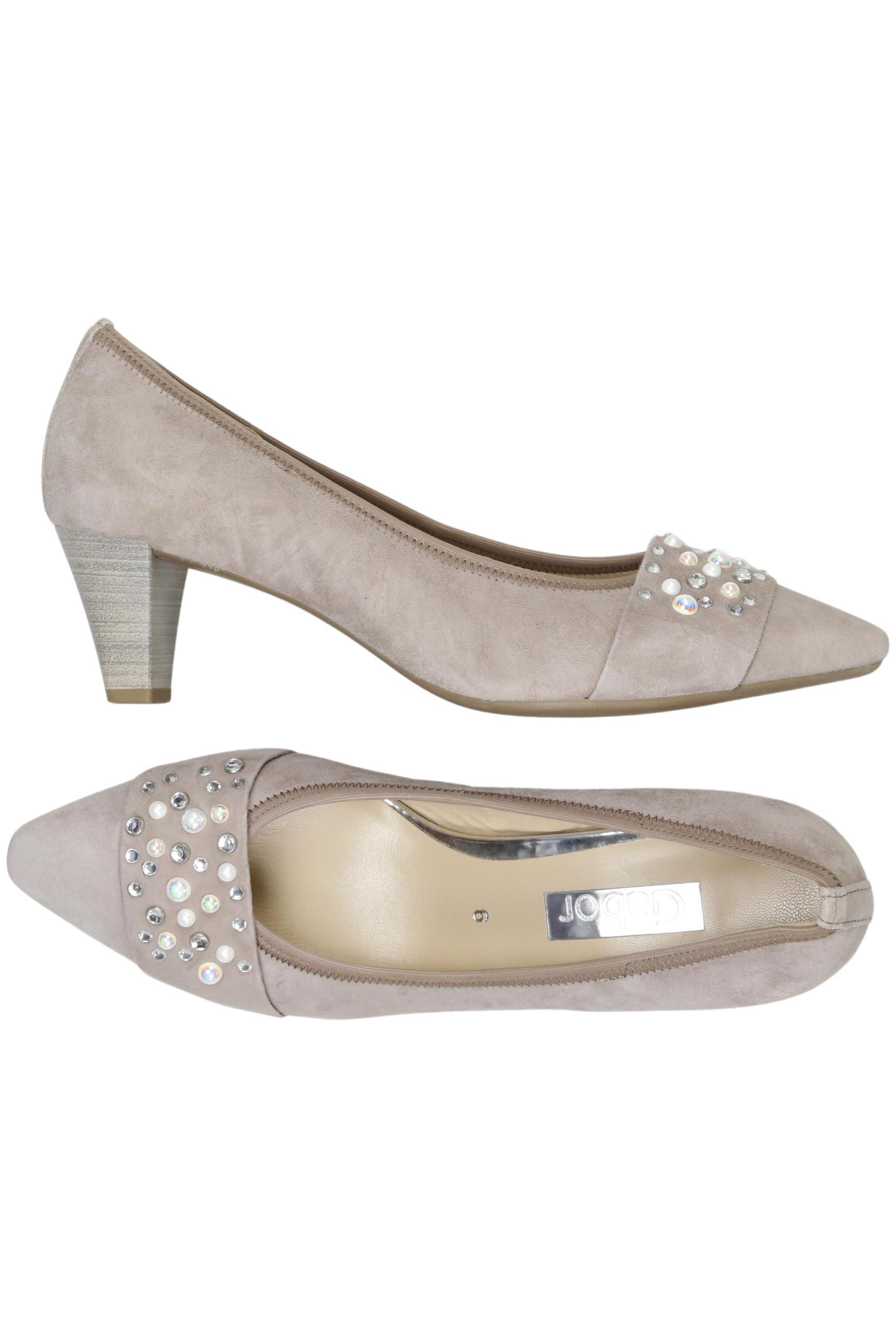 

Gabor Damen Pumps, beige, Gr. 6