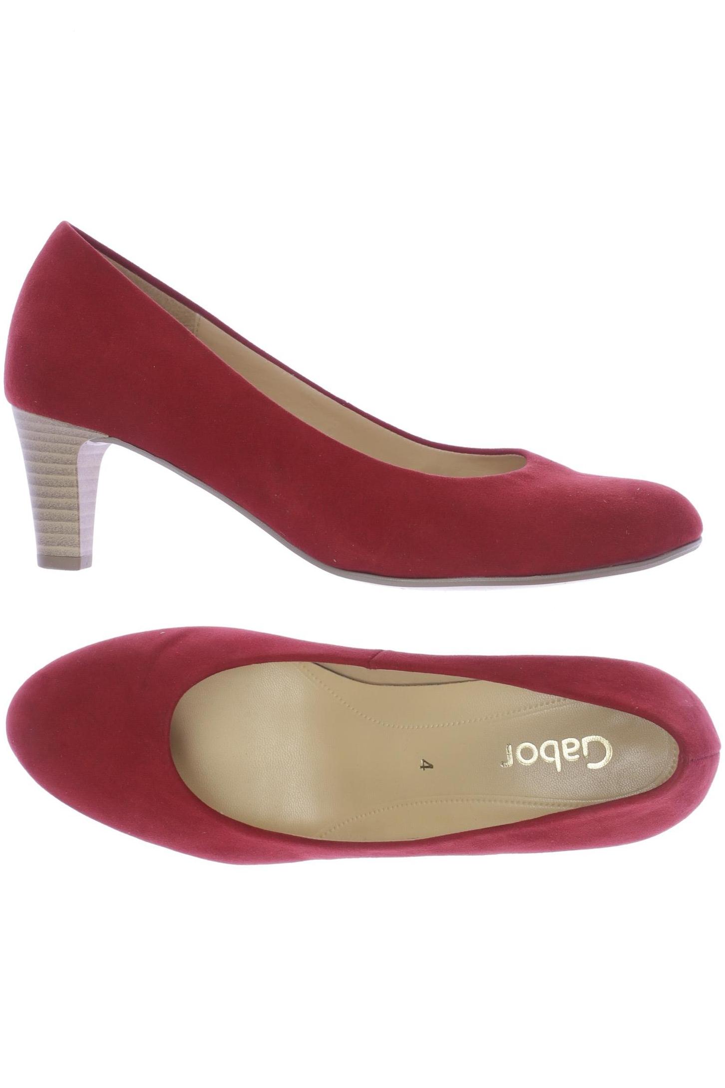 

Gabor Damen Pumps, bordeaux, Gr. 4