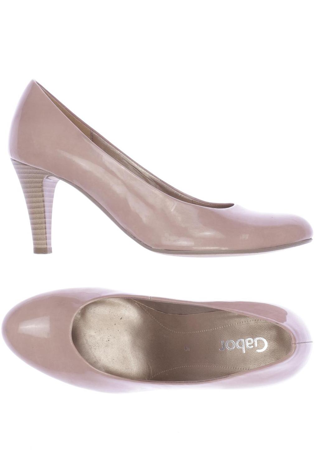 

Gabor Damen Pumps, beige, Gr. 5