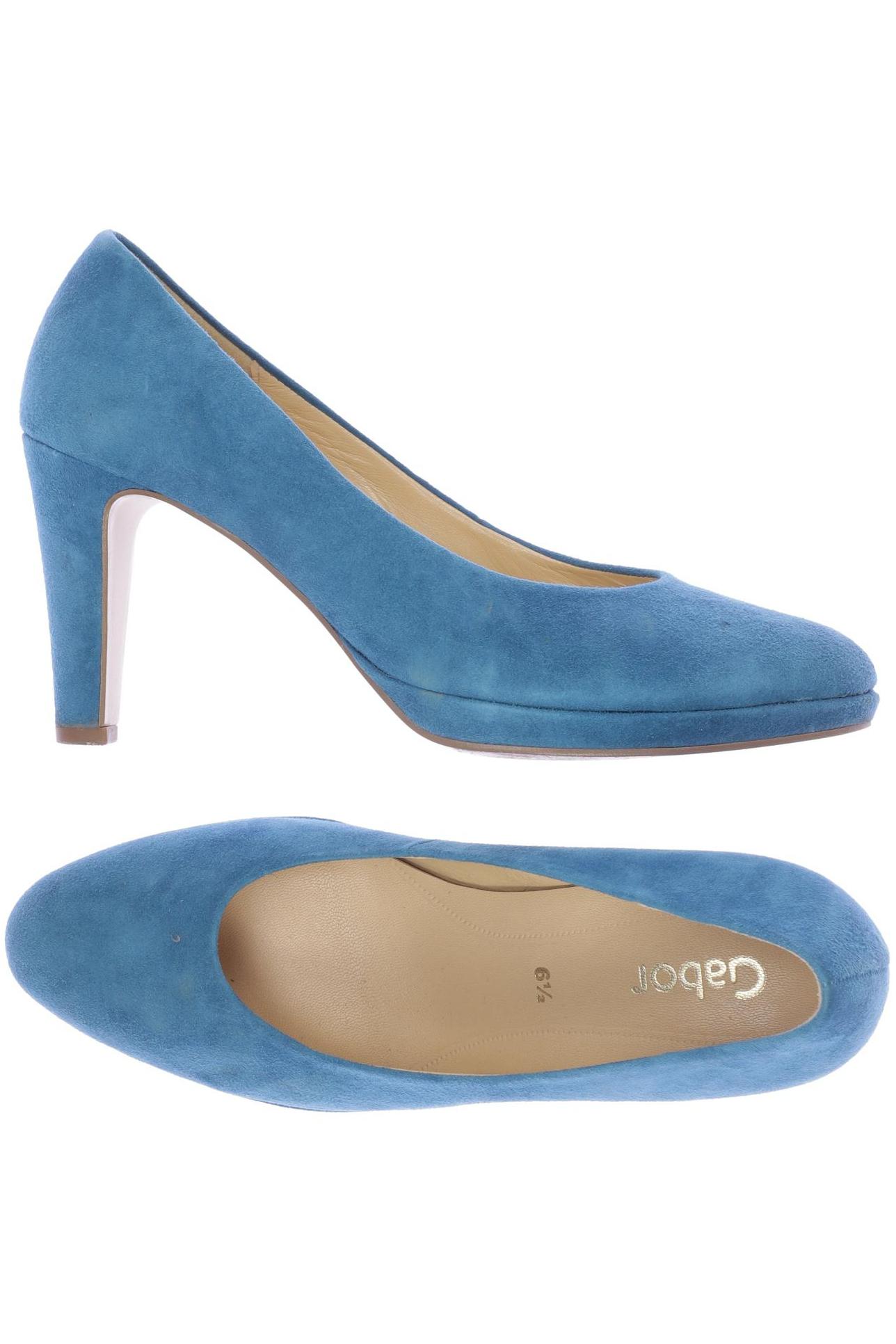 

Gabor Damen Pumps, blau, Gr. 6.5