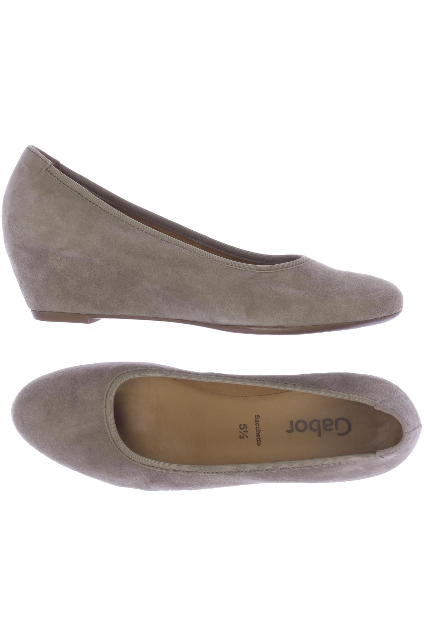 

Gabor Damen Pumps, beige, Gr. 5.5