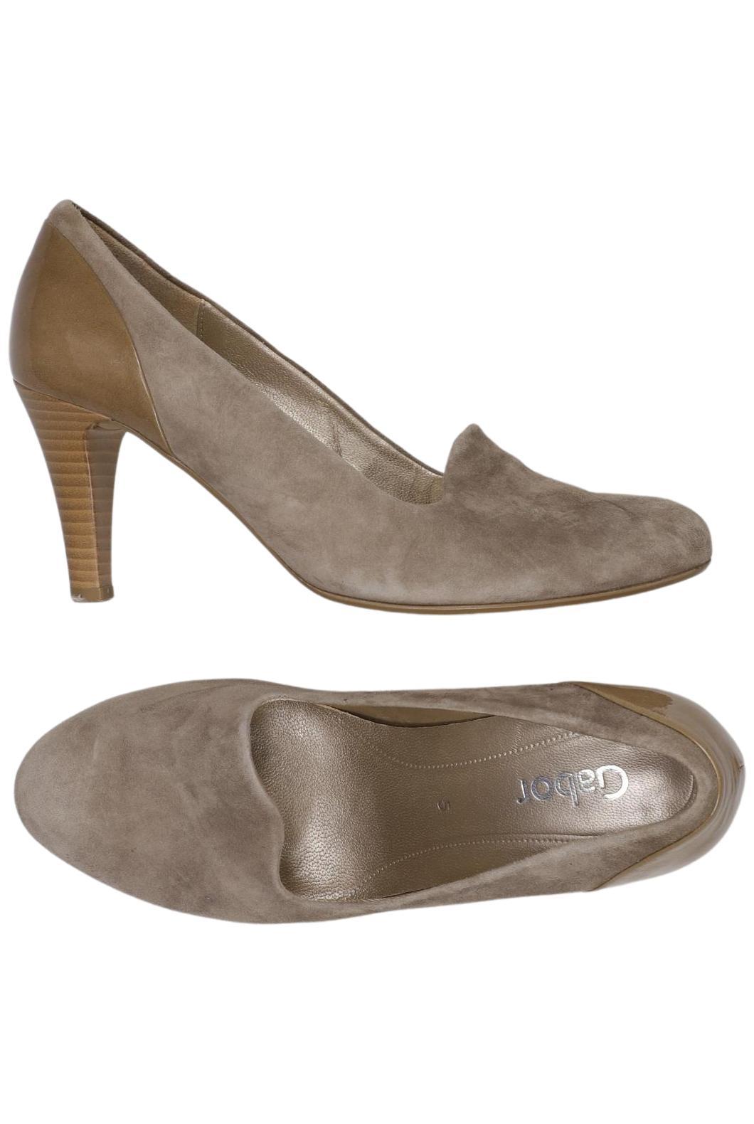 

Gabor Damen Pumps, beige, Gr. 5