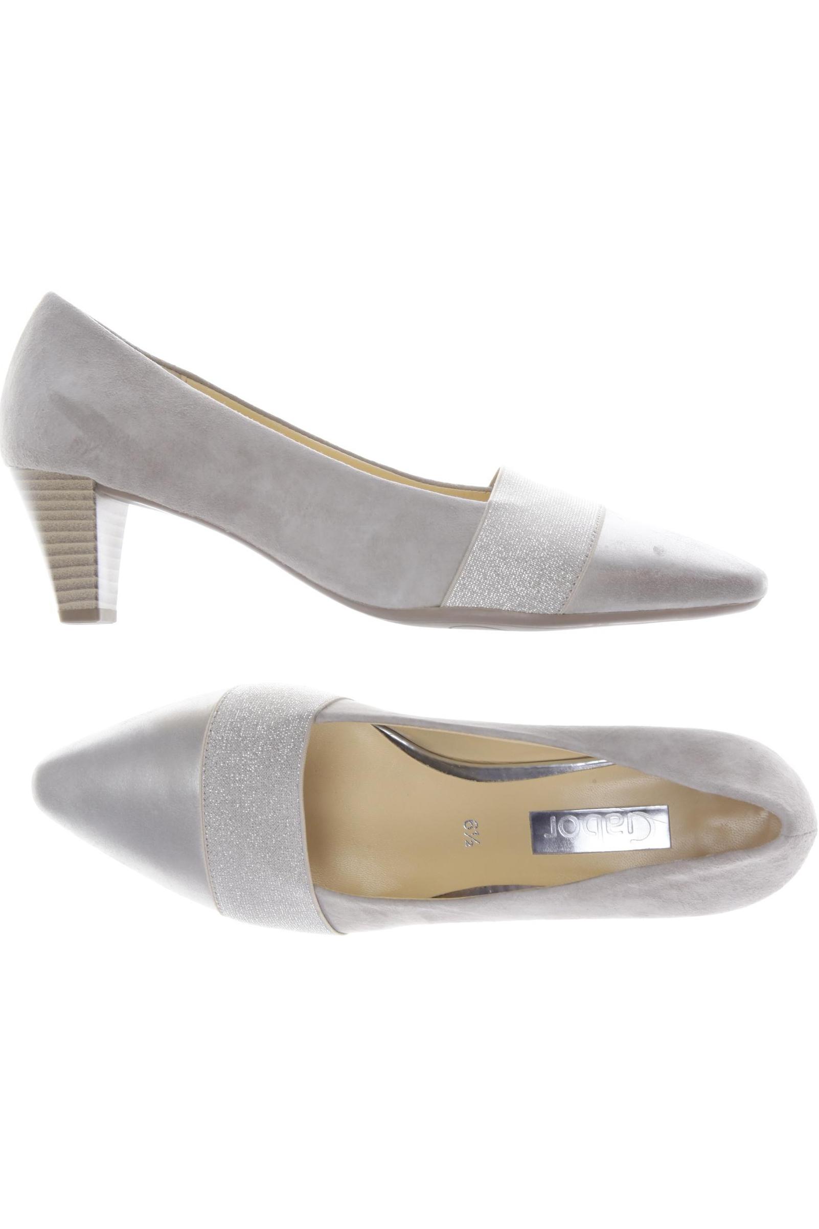 

Gabor Damen Pumps, grau, Gr. 6.5